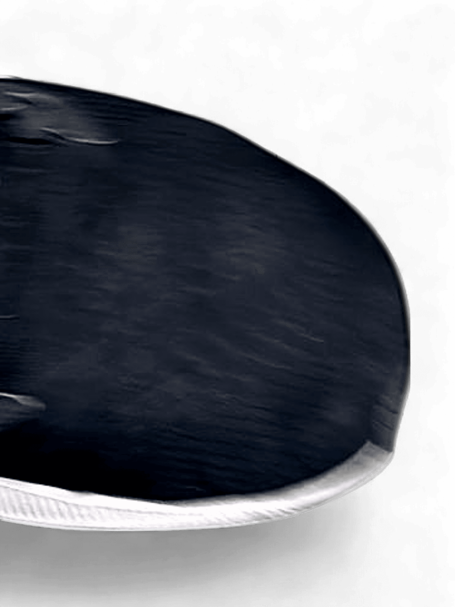 Black Running Sneakers with White Sole - Athletic Shoes 5