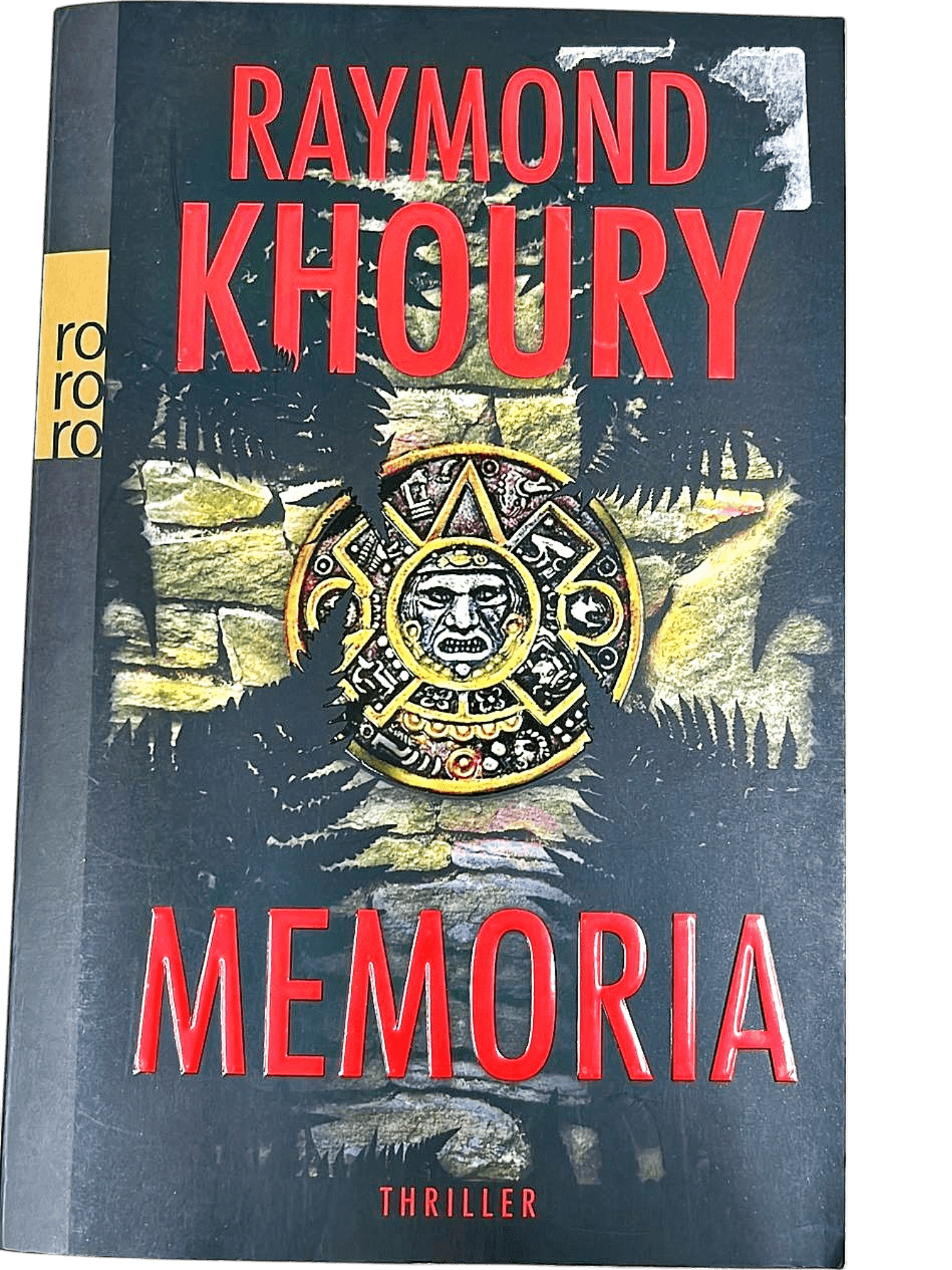 Raymond Khoury - Memoria Thriller Taschenbuch 1