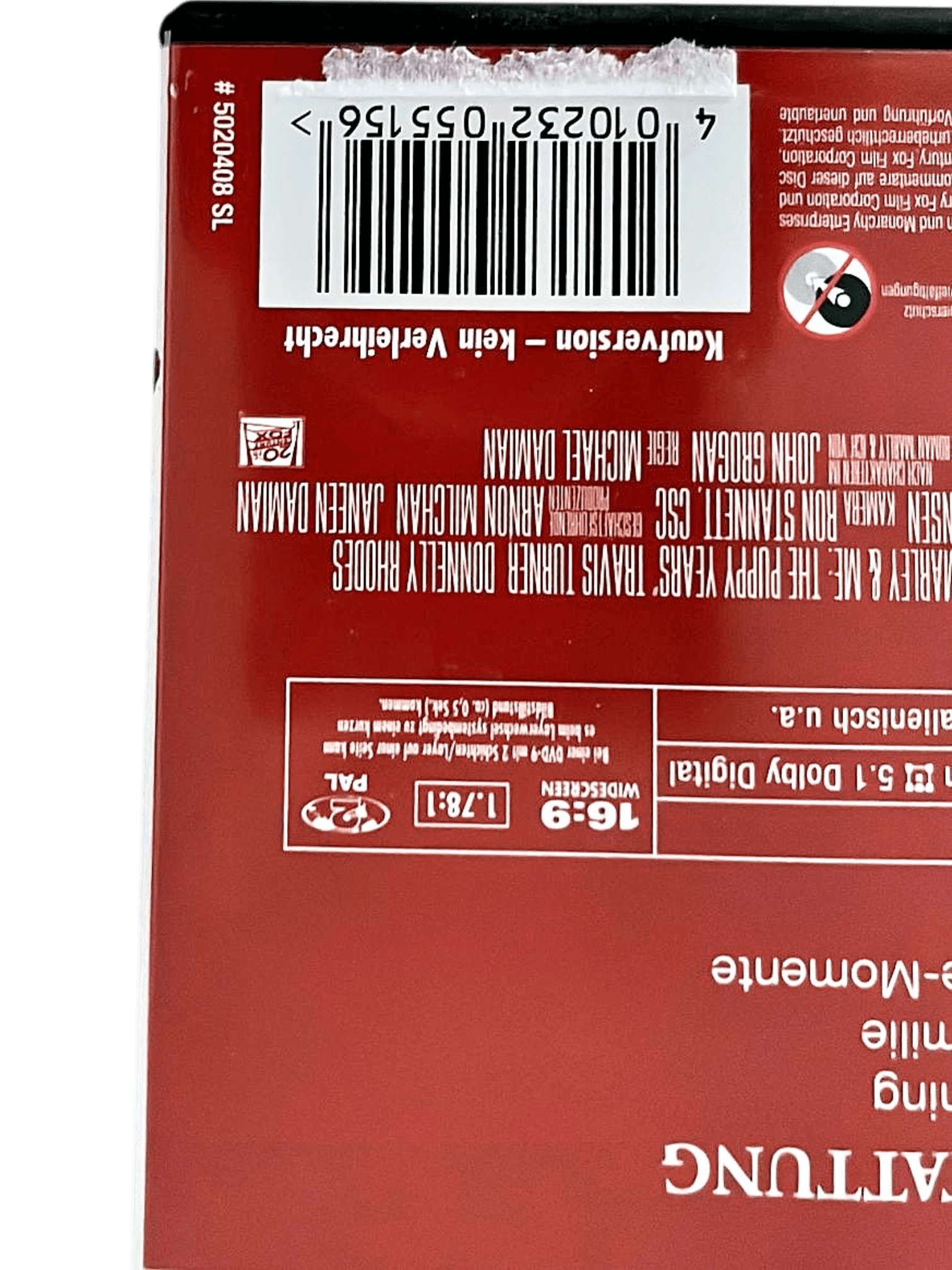 Marley & Ich 2 – Der frechste Welpe der Welt DVD 3