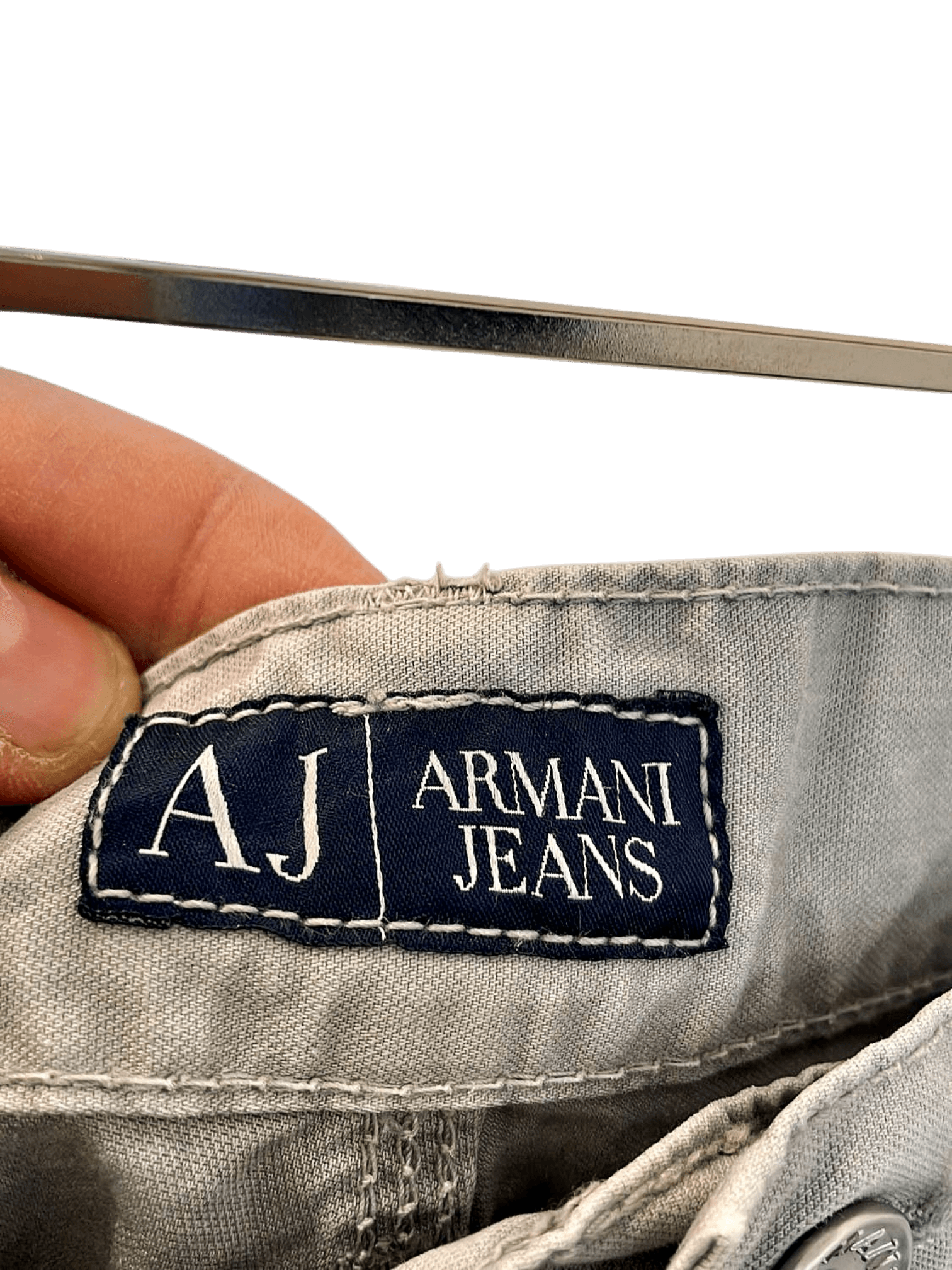 Armani Jeans Grey Cotton Shorts - New with Tags 3