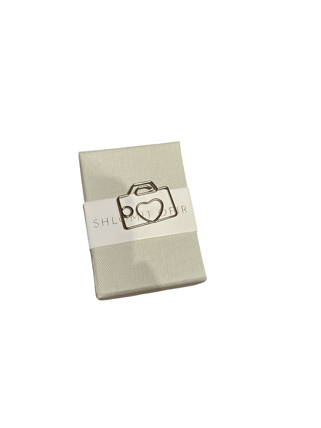 SHLUTER Gold Paperclip Earrings - Modern Minimalist Design 3