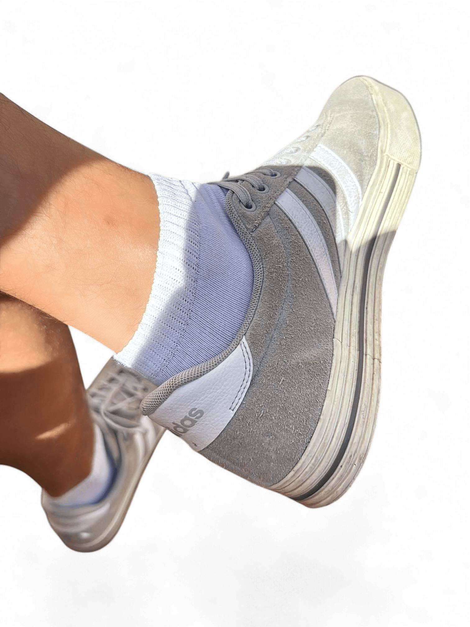 Adidas Grey Suede Sneakers - Casual Athletic Shoes 1