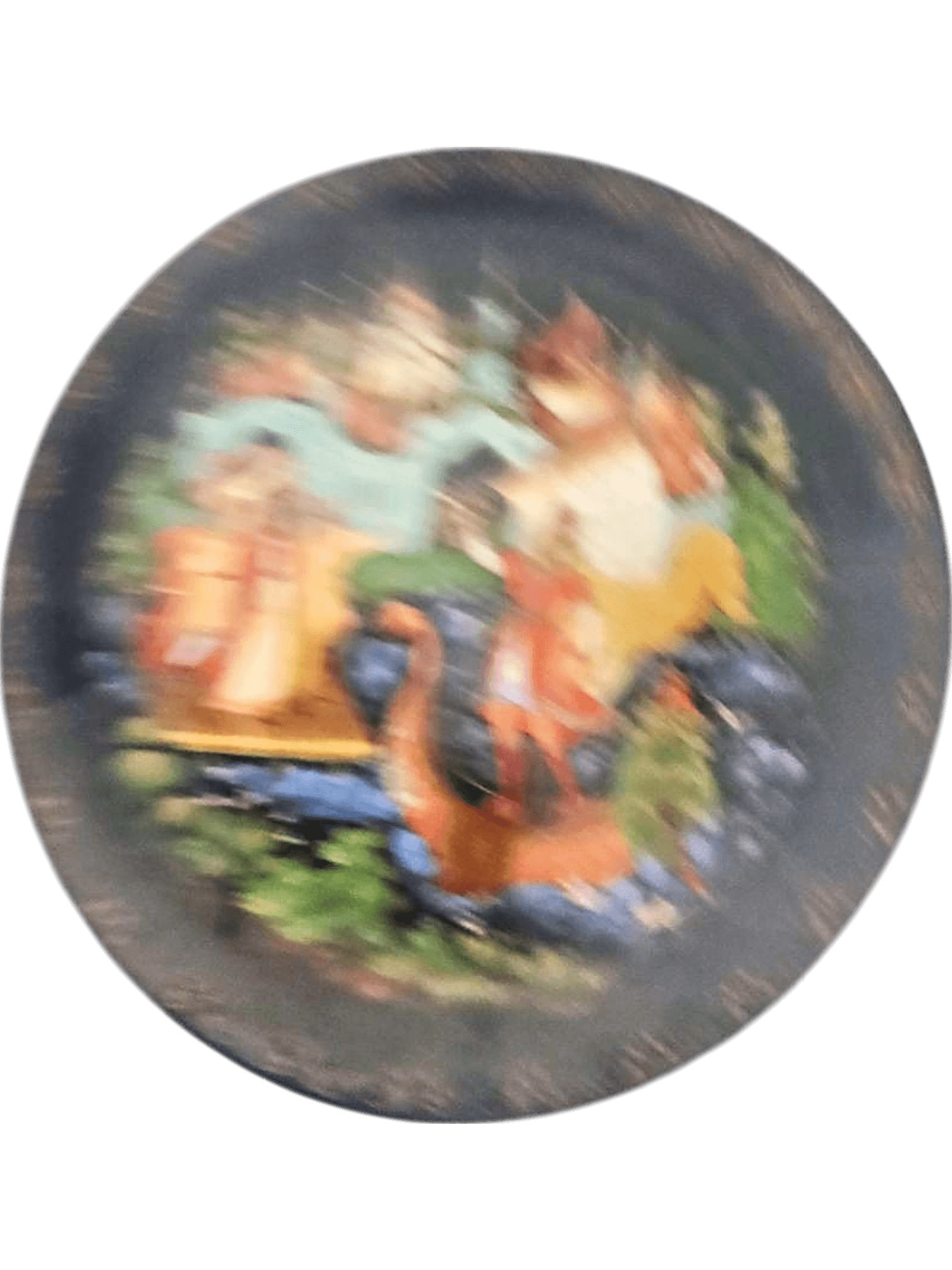 Russian Collectible Decorative Plate - 1990 Limited Edition Folk Art 4