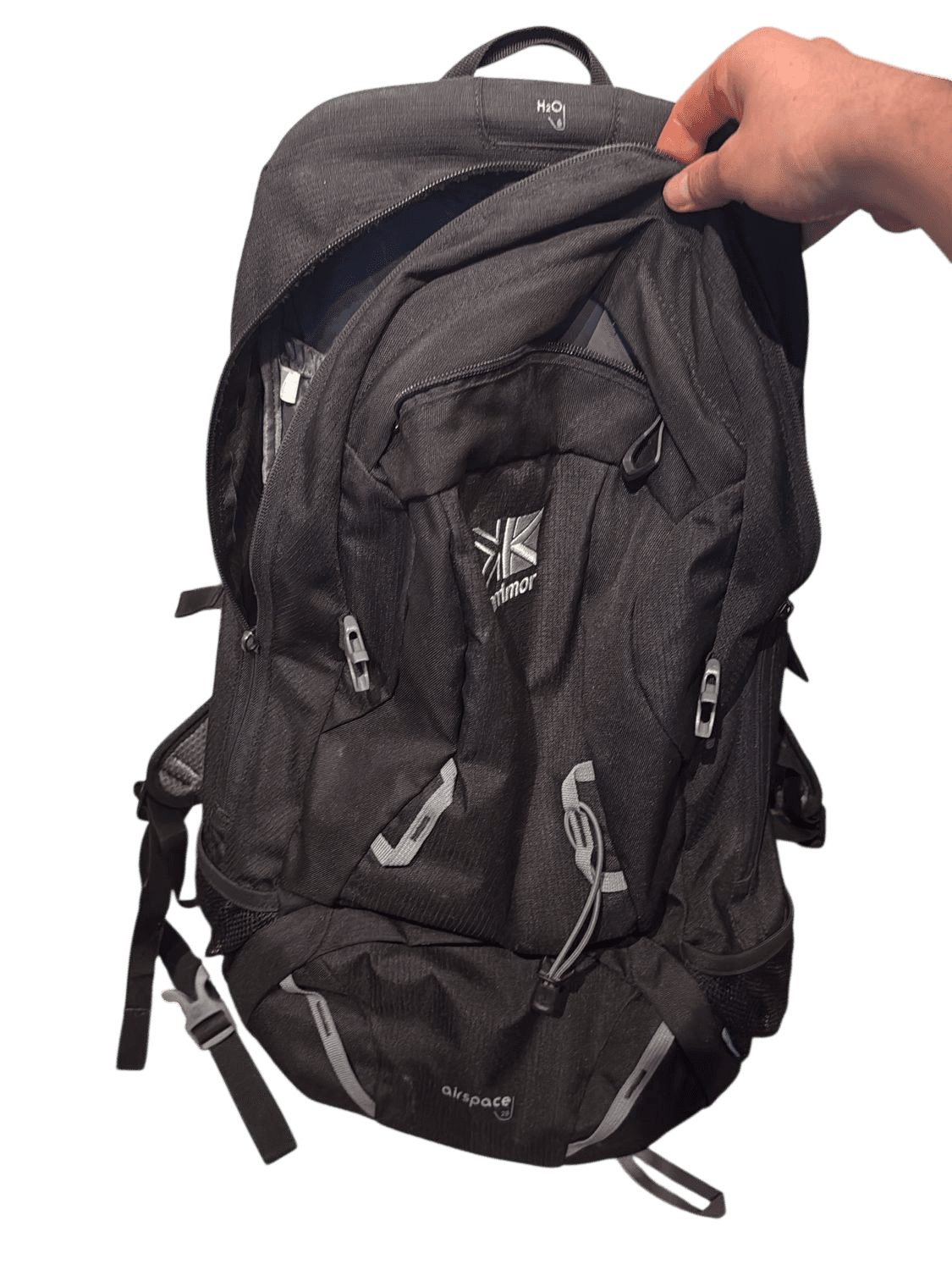 Adidas Black Backpack with Ergonomic Back Panel