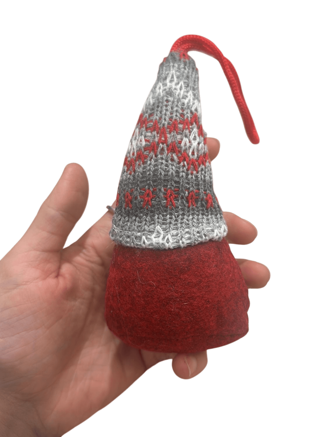 Handmade Scandinavian Gnome Christmas Ornament - Holiday Decoration 2