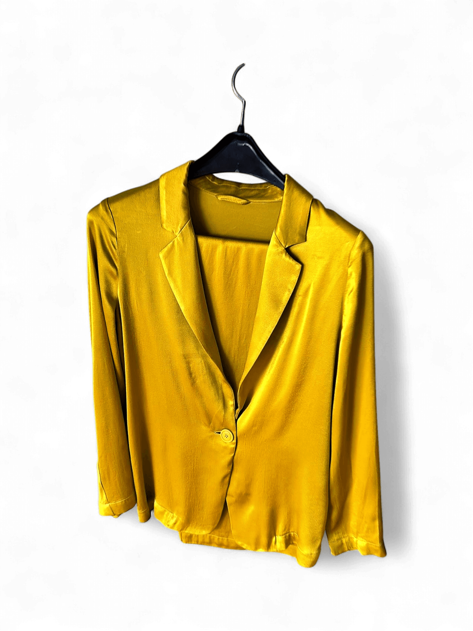 United Colors of Benetton Yellow Blazer 1