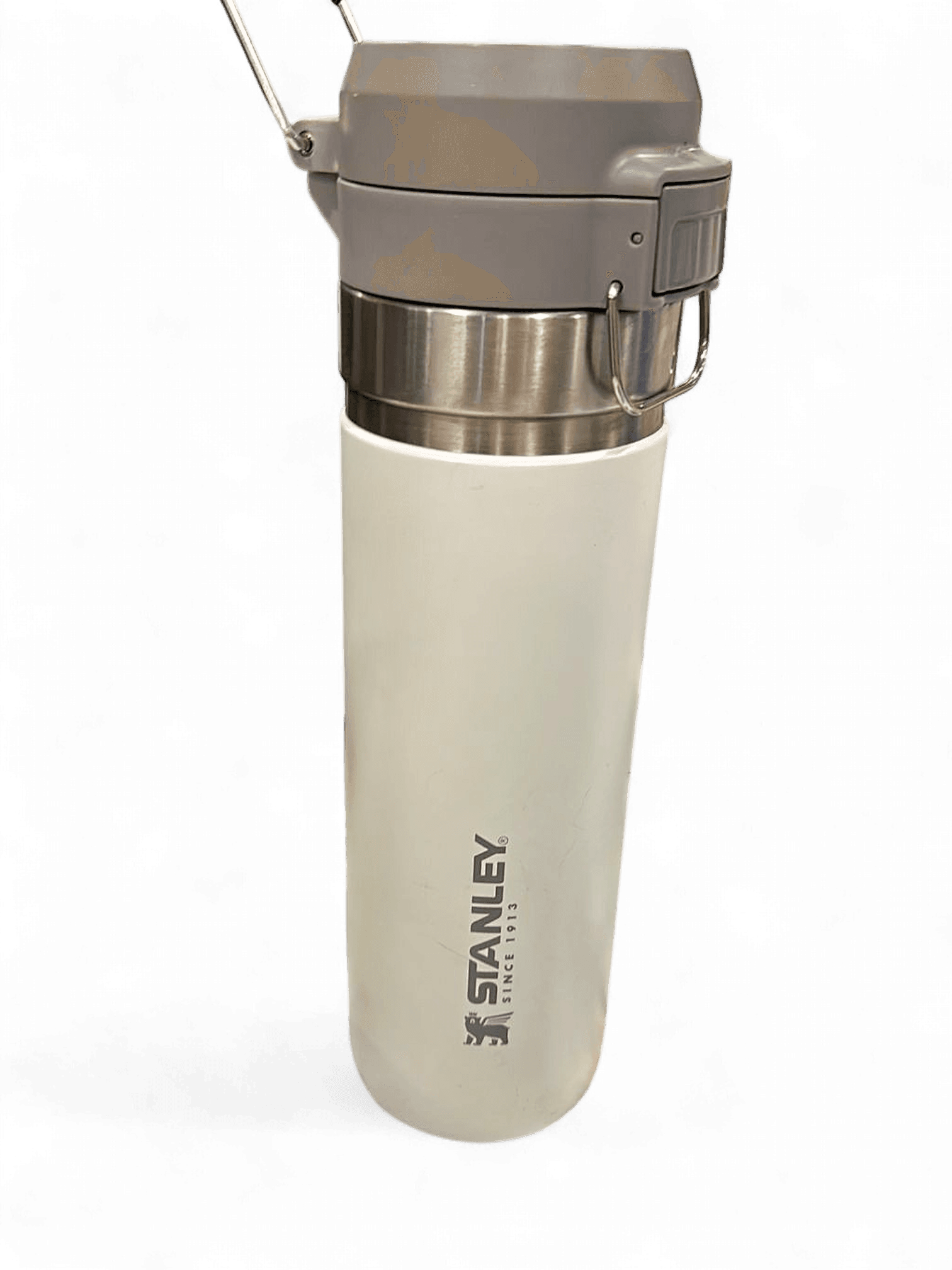 Stanley White Travel Mug - Insulated Go Series Thermos Flask 1