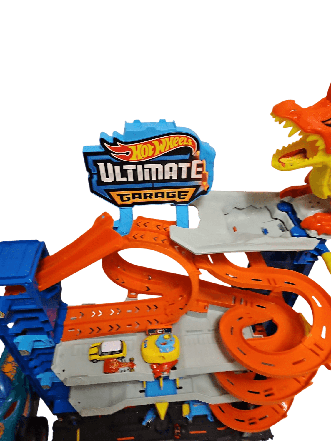 Hot Wheels Ultimate Garage Playset with Dragon and Track Loops 13
