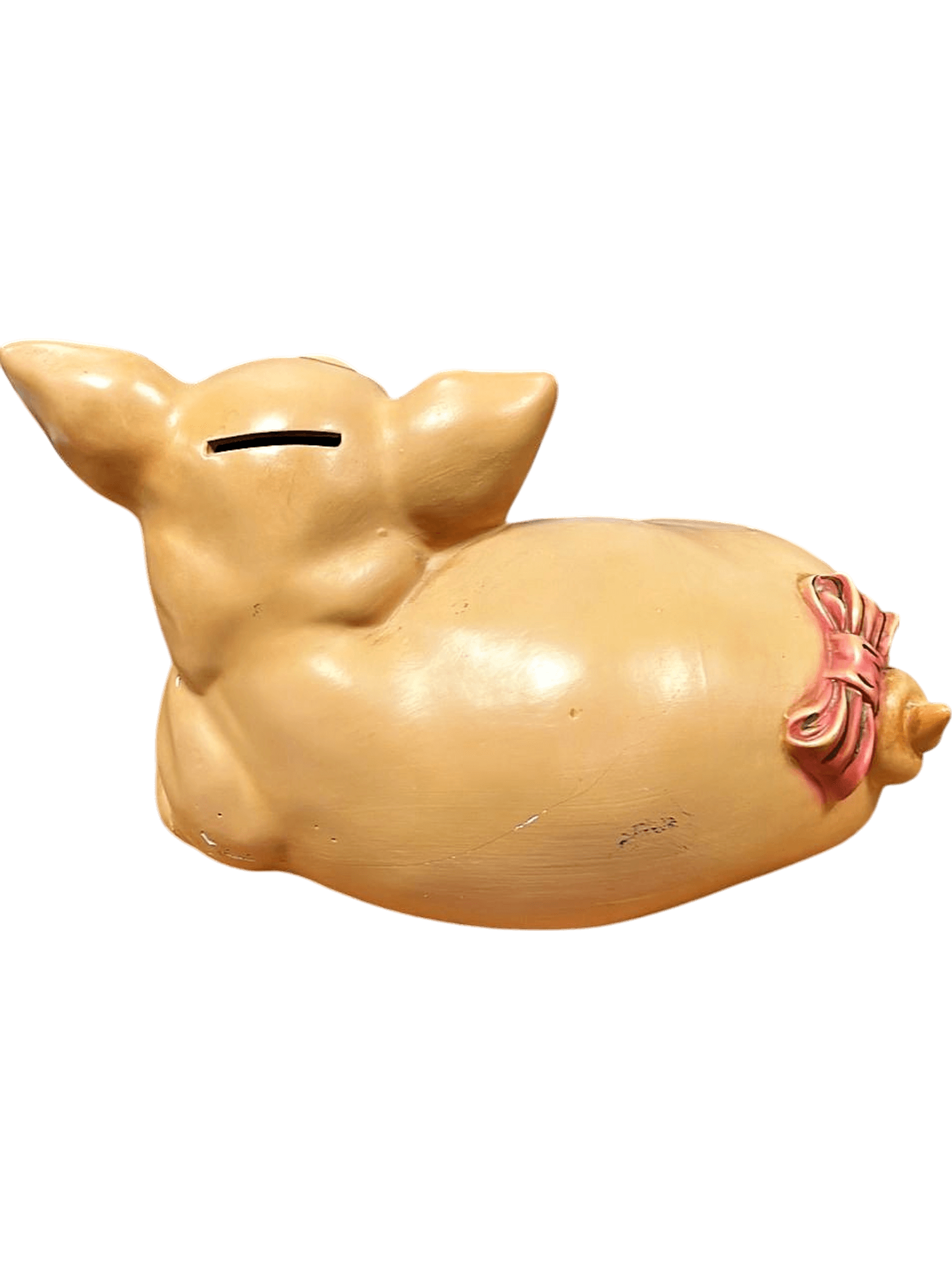 Dekorative Schweinefigur aus Keramik - Niedliche Tierdekoration 2