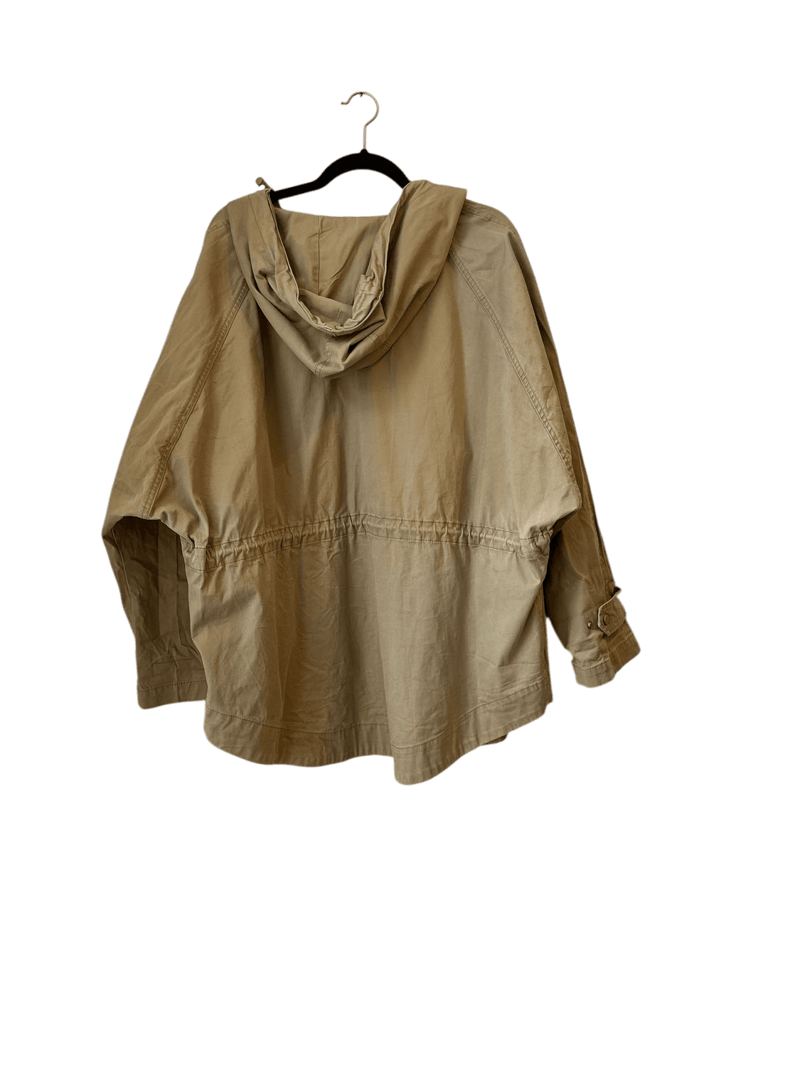 Marc O'Polo Beige Cotton Parka Jacket with Hood - Size M 3