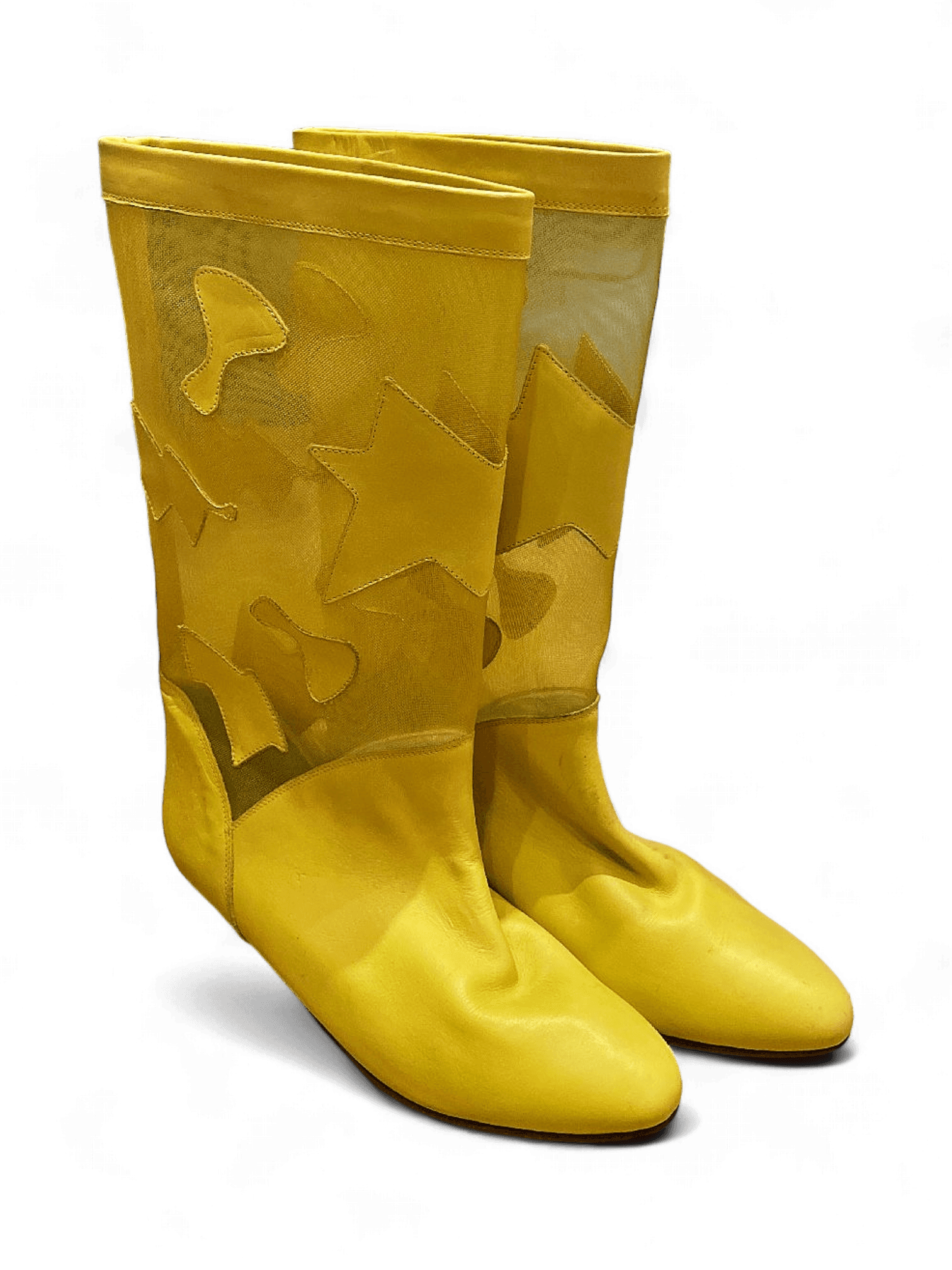 Eighties Yellow Boots 1