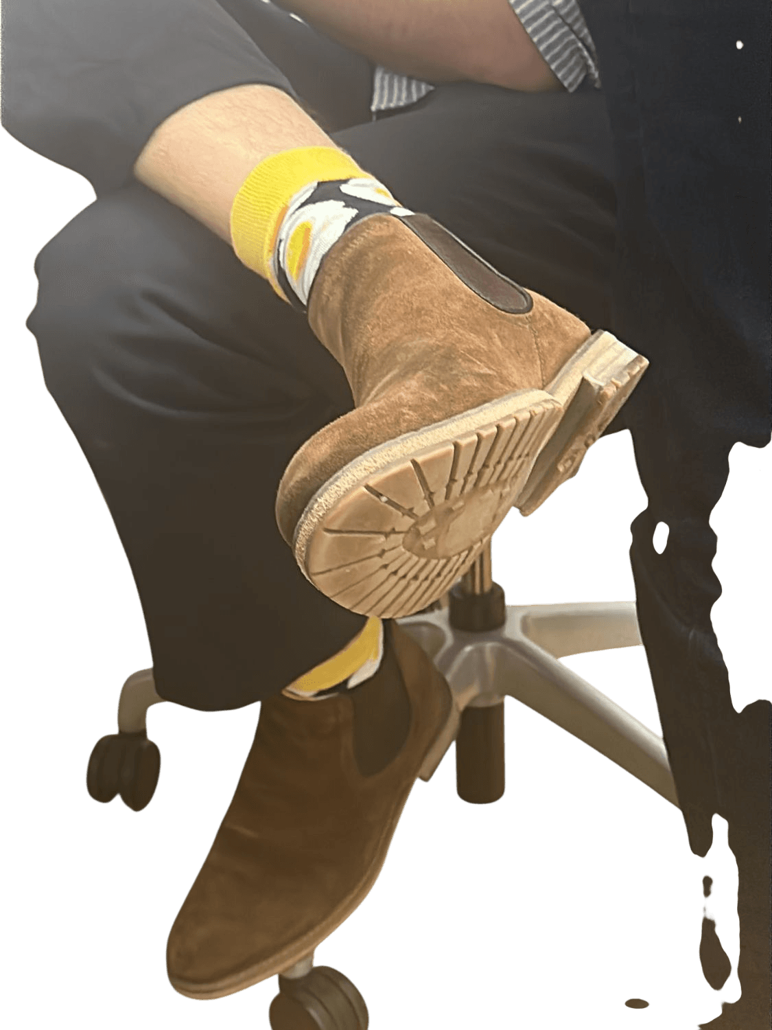 Brown Suede Men's Boots - Good Condition 2