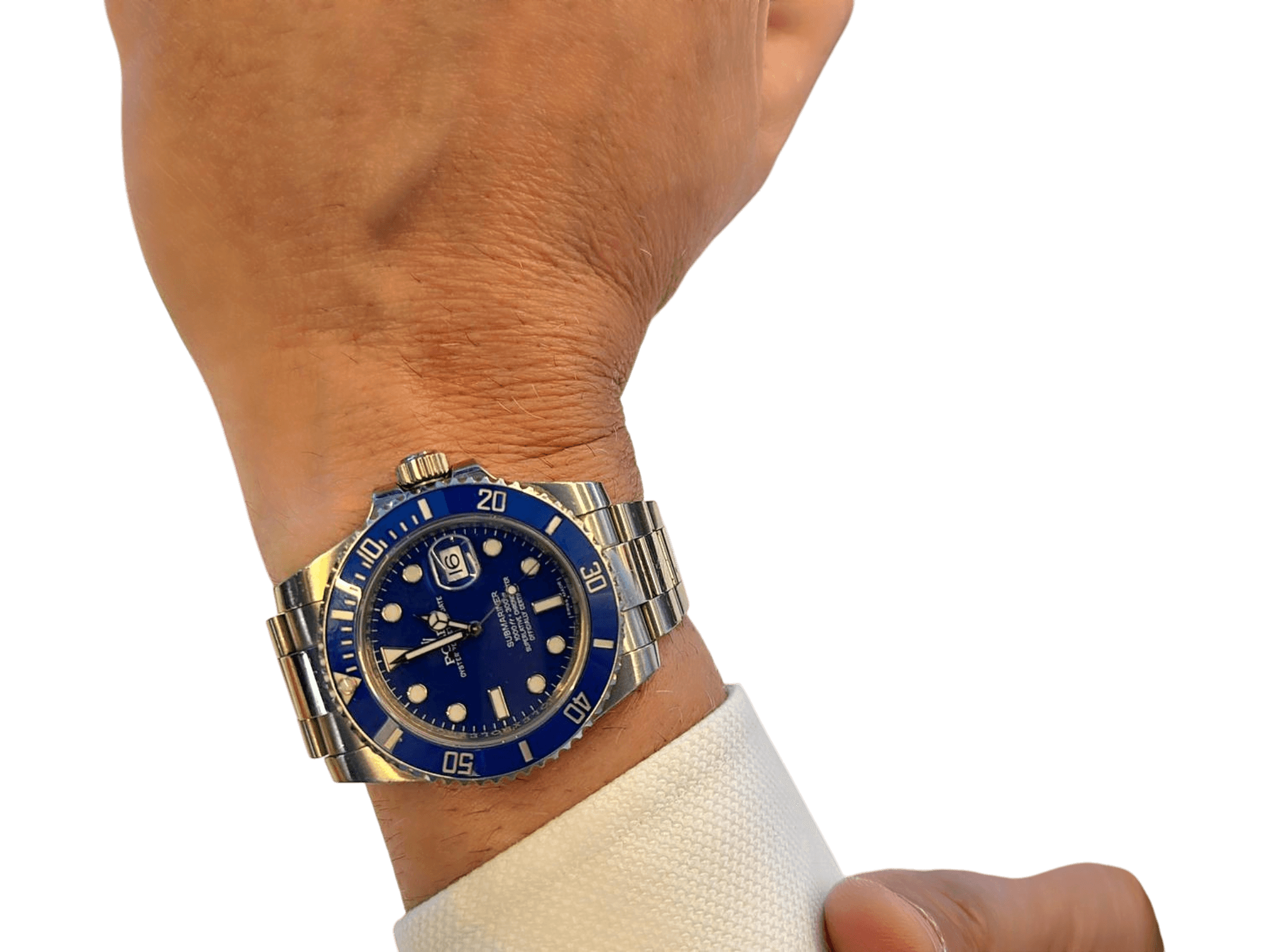 Rolex Submariner Date Blau/Gold - Luxusuhr mit blauem Zifferblatt 2