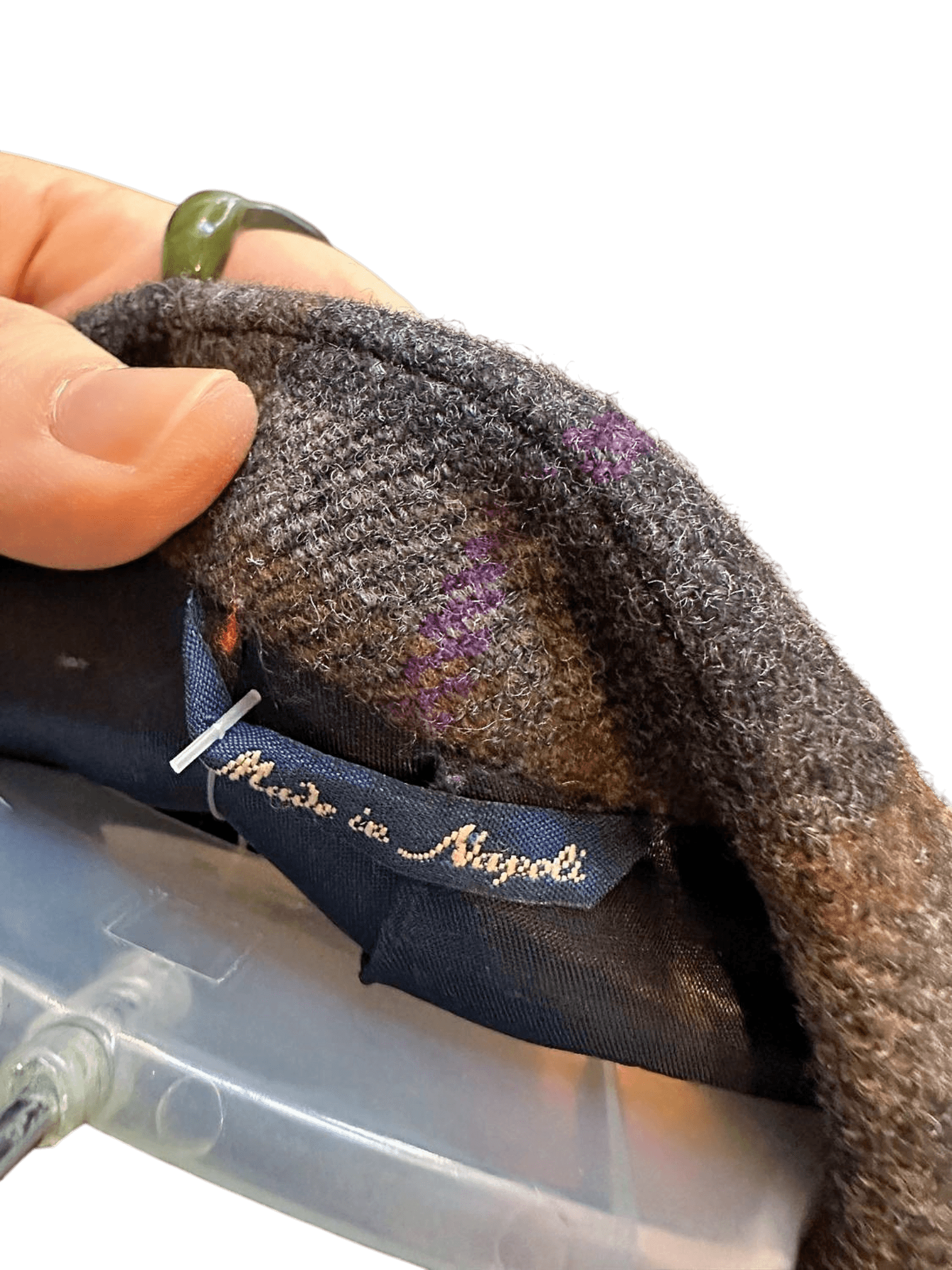 G. Abo Napoli Pure Wool Plaid Blazer - Size 56 - Italian Made 4