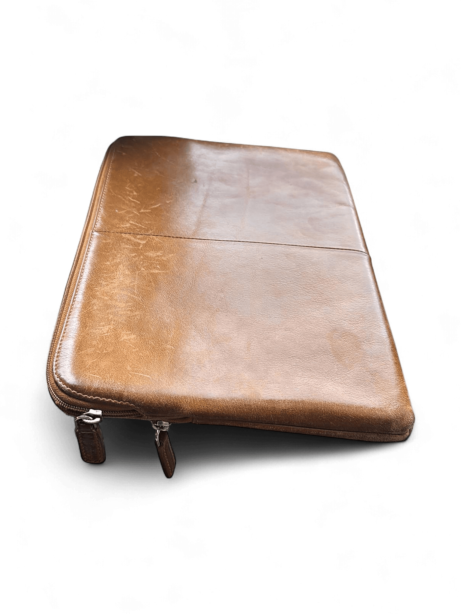 DBramante1928 Brown Leather Laptop Sleeve 2