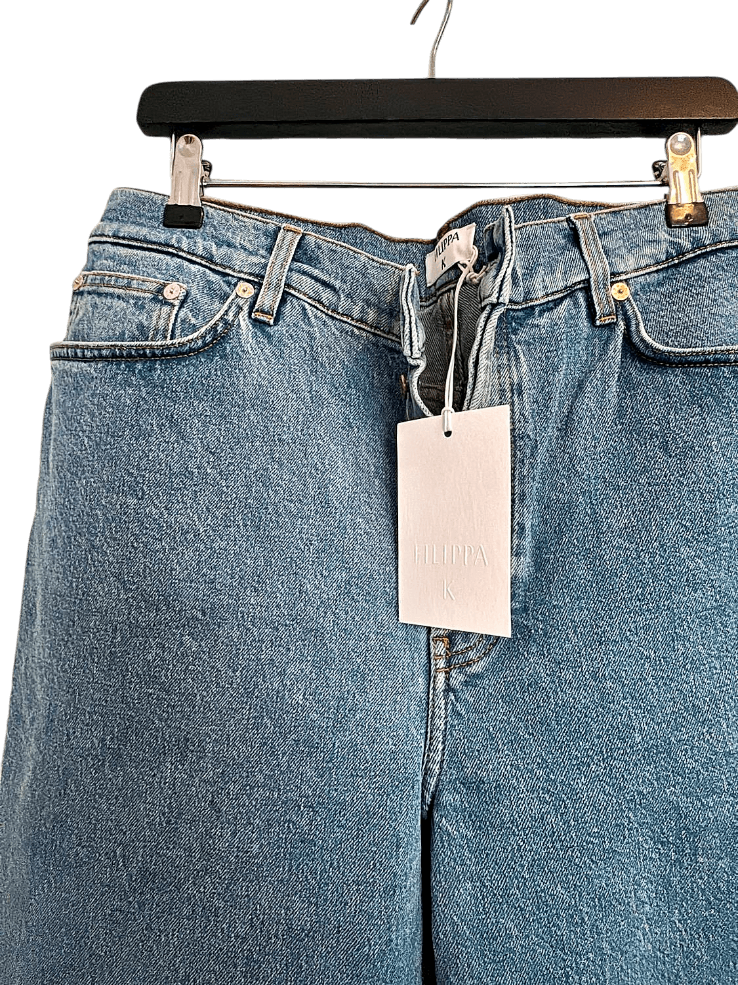 Filippa K Damen Jeans aus Denim - Blau Baggy Style 2