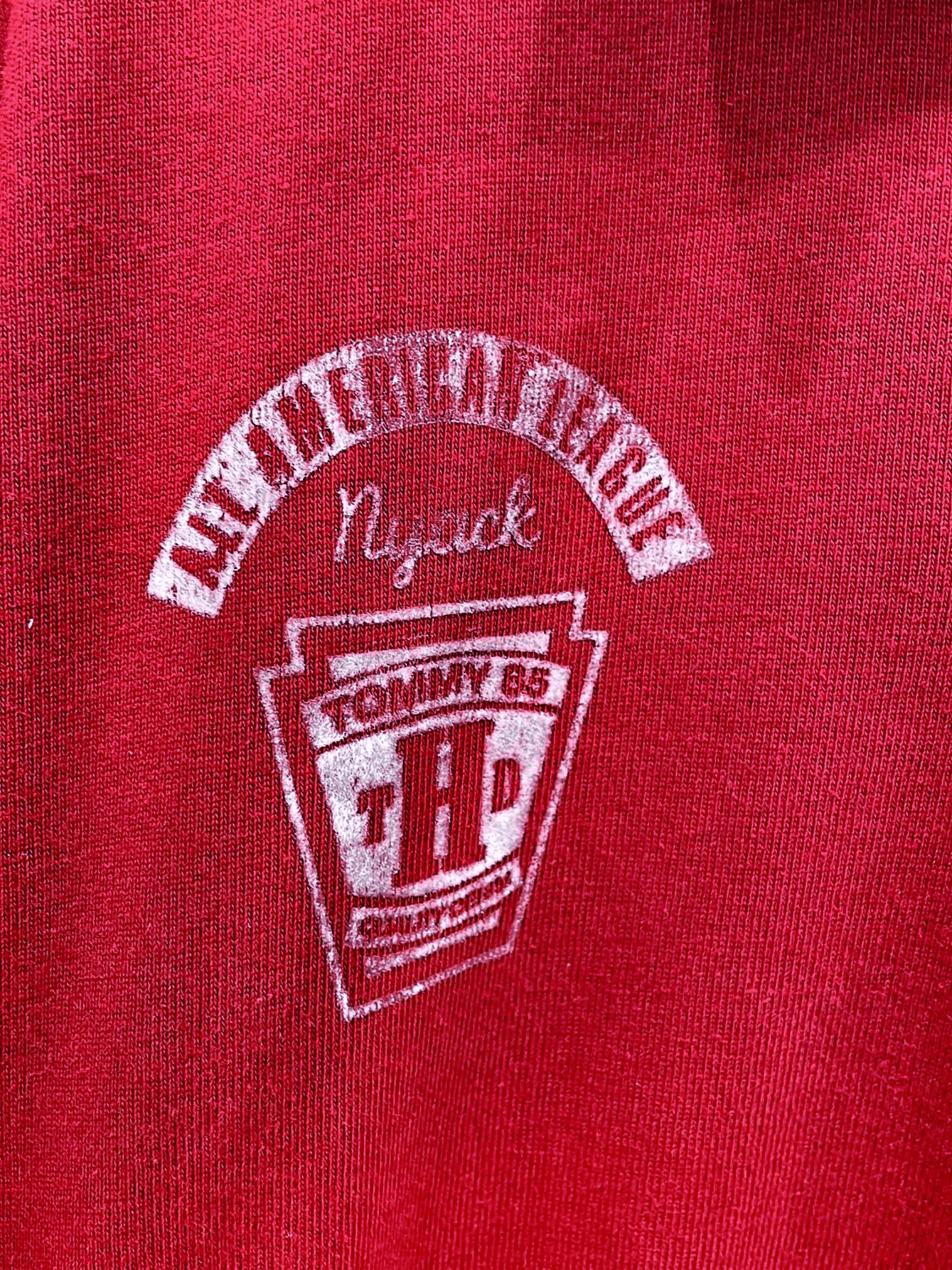 Red Tommy Hilfiger Polo Shirt with Stripe Detail - New with Tags 3