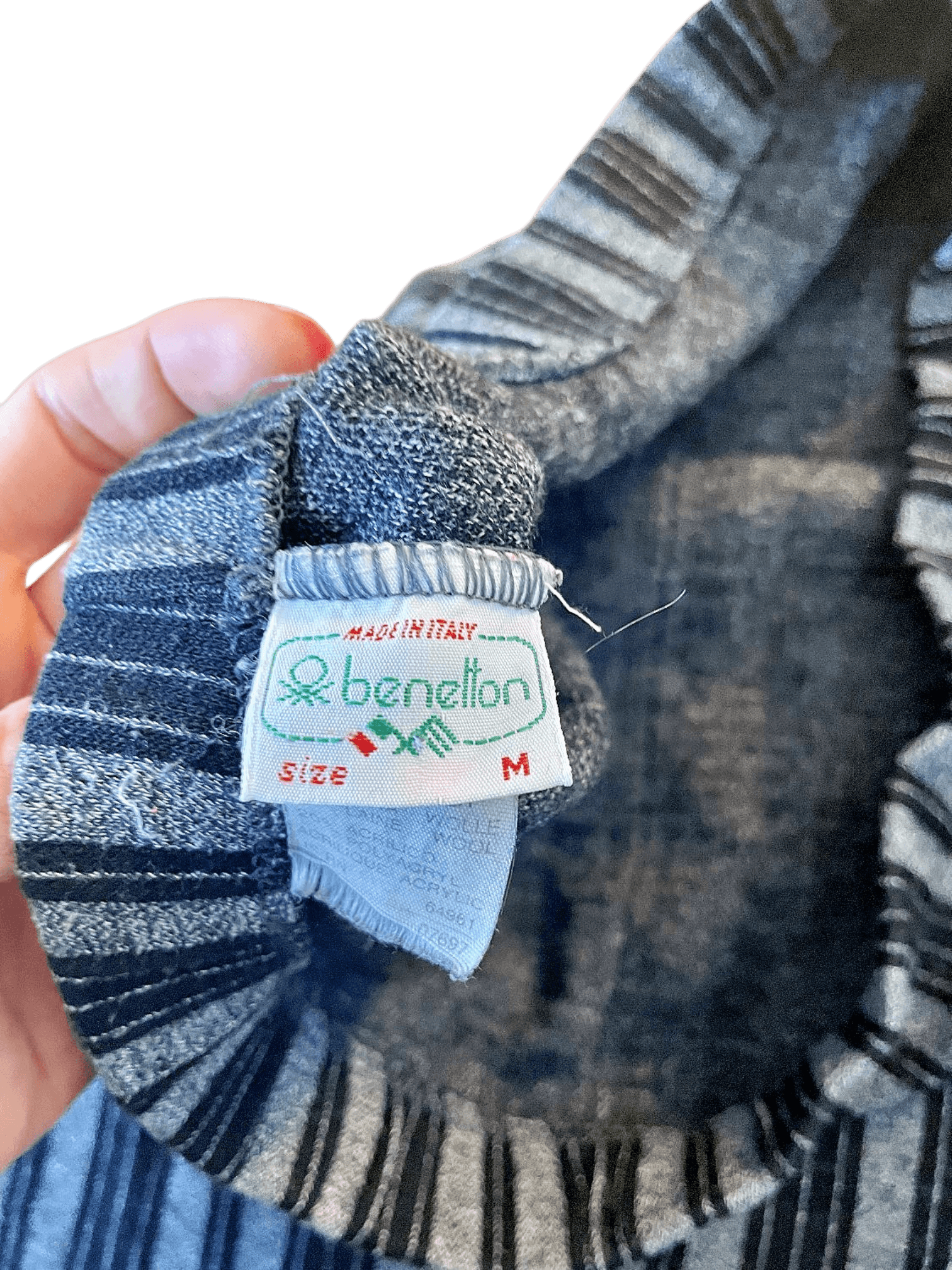 Benetton Rock - Größe M, Made in Italy 3