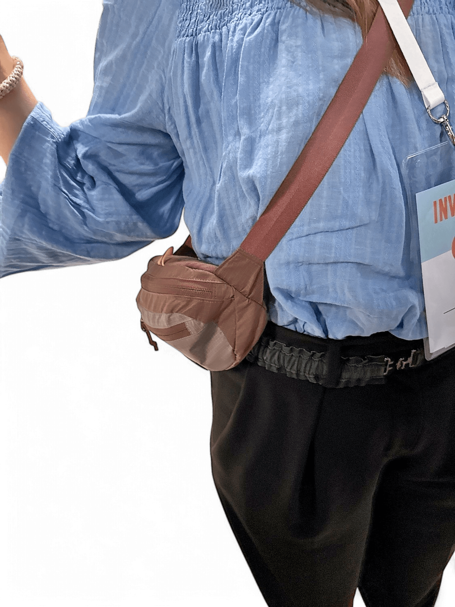 Patagonia Gürteltasche in Braun und Grau 2