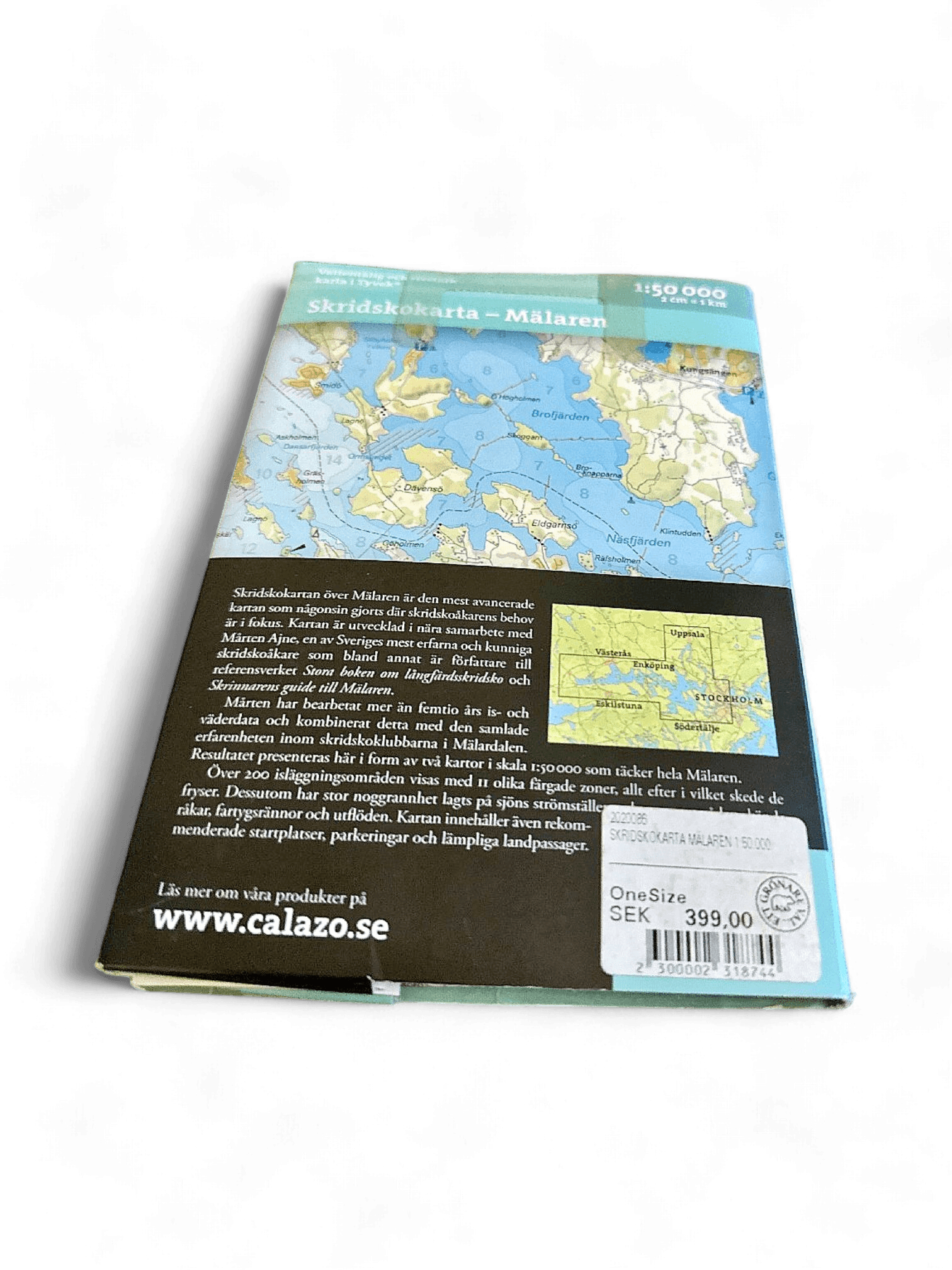 Calazo Mälaren Skating Map 1:50000 - Adventure Awaits! 1