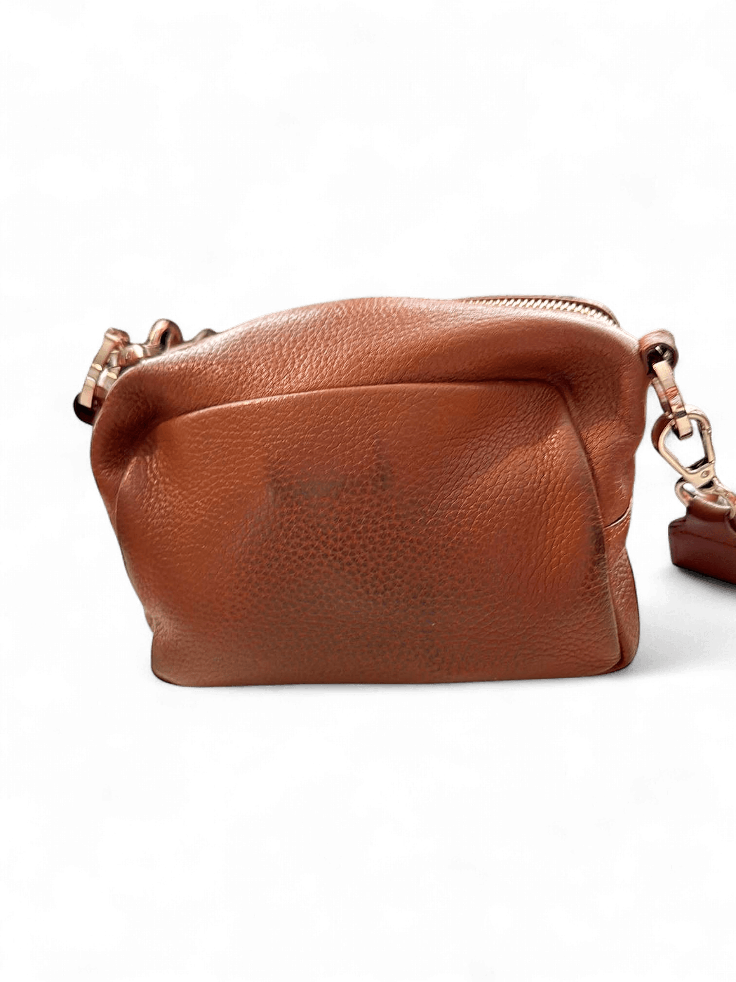 Whistles Brown Leather Crossbody Bag 2