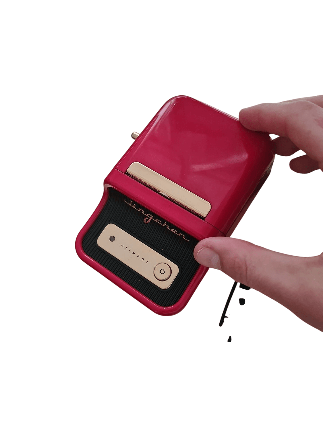 Niimbot B21S Thermal Label Printer - Red 2