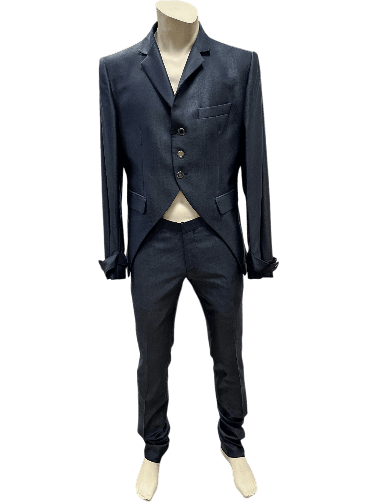 Eleganter Herren-Frackanzug in Grau - Formelle Abendgarderobe 1