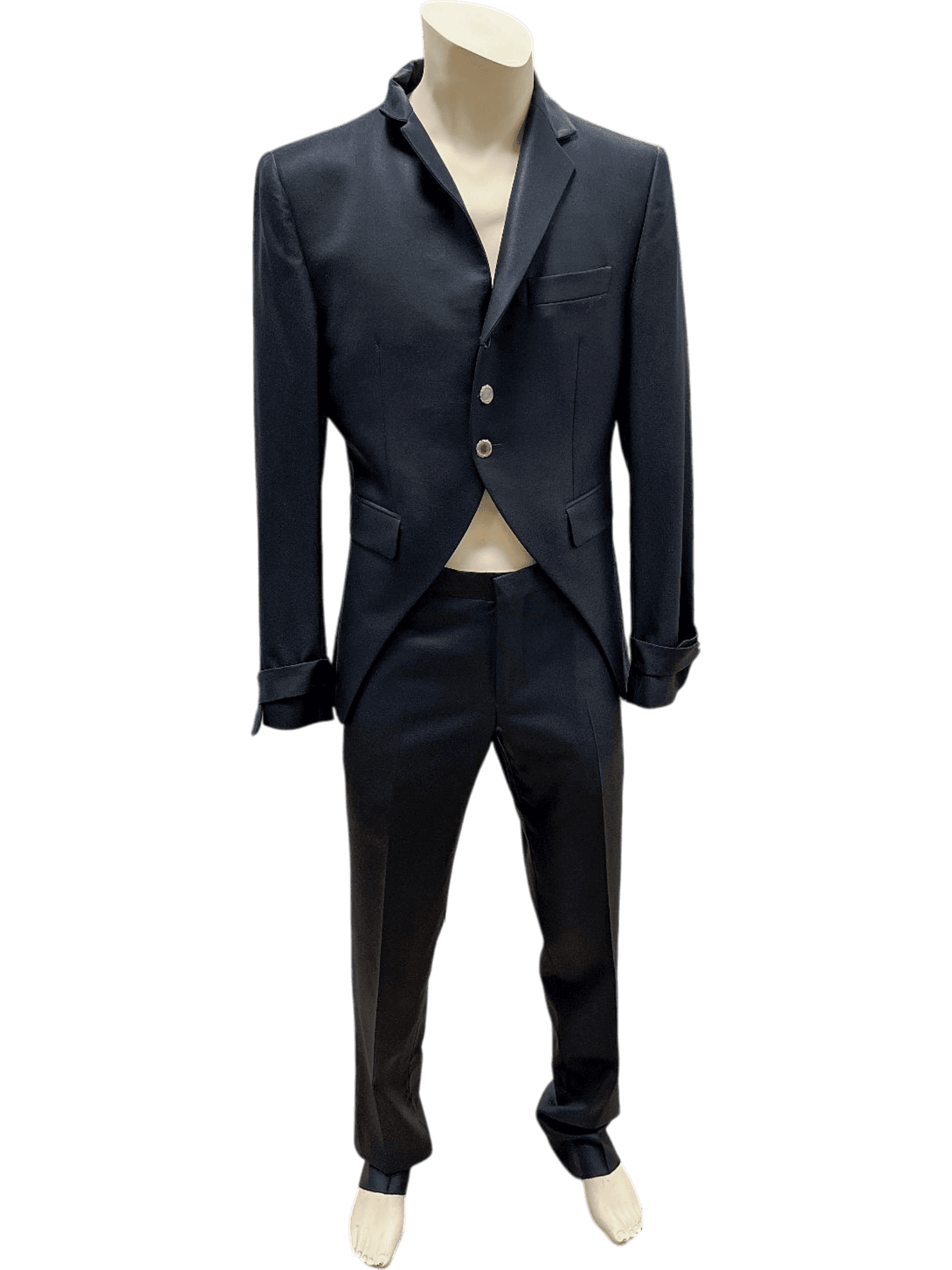 Cleofe Finati Haute Couture Frack/Smoking - Größe 50 - Made in Italy 1