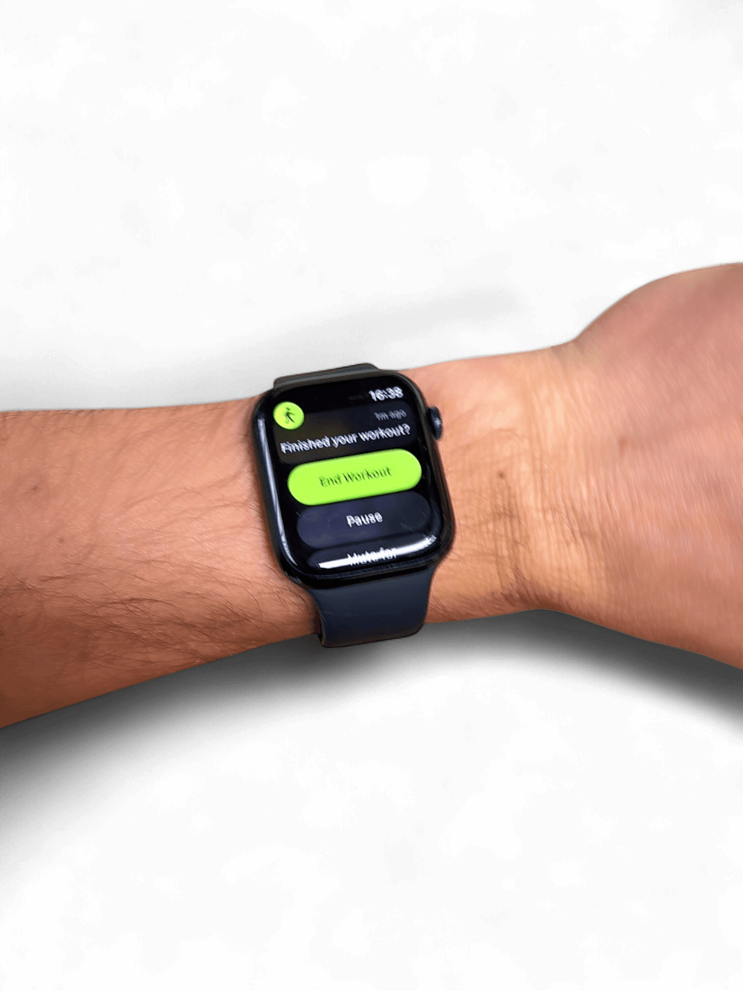 Apple Watch with Black Sport Band - Fitness Tracker Smartwatch 1