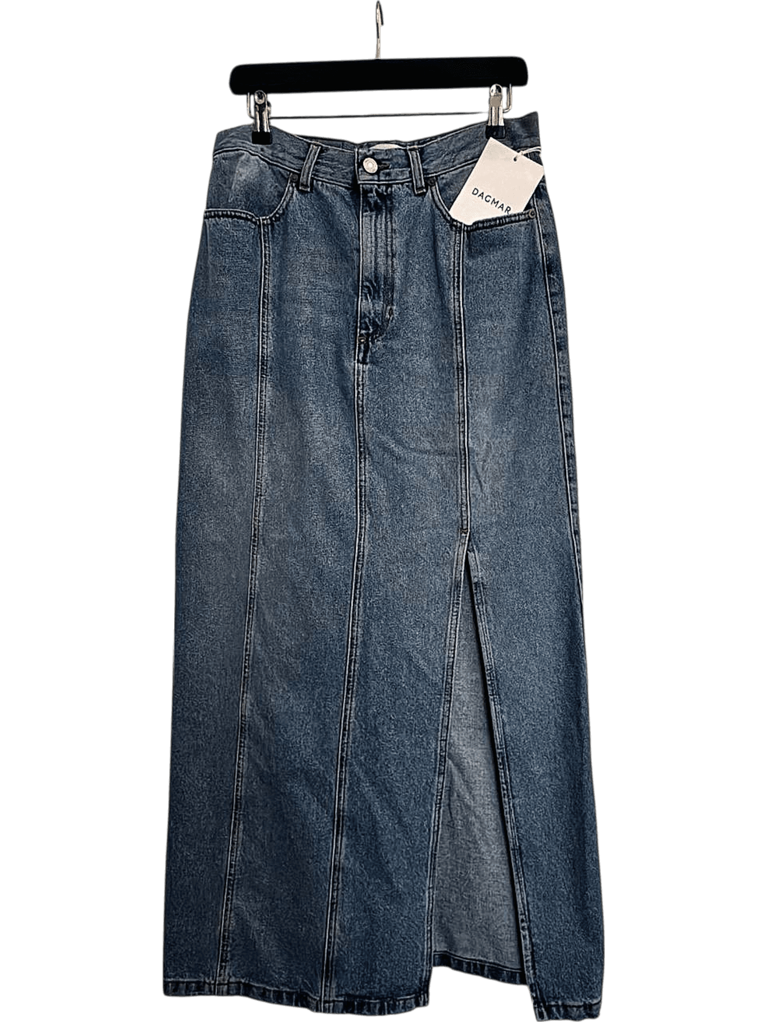 House Of Dagmar Denim Skirt Light Blue Wash 1