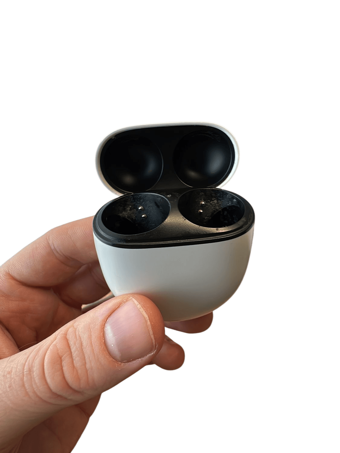 Wireless Earbuds with Charging Case - White