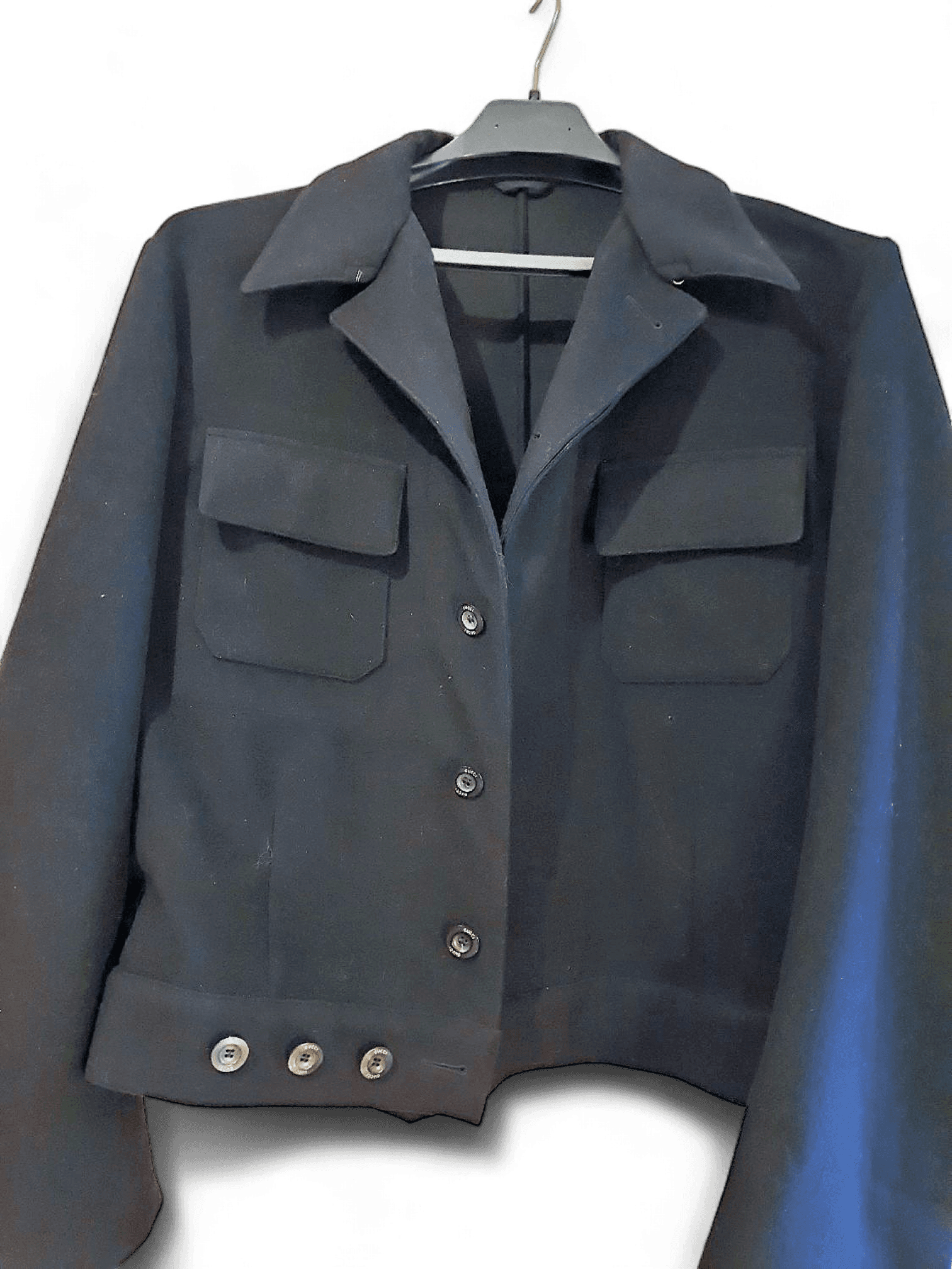 Chic Gucci Black Long Sleeve Jacket 1