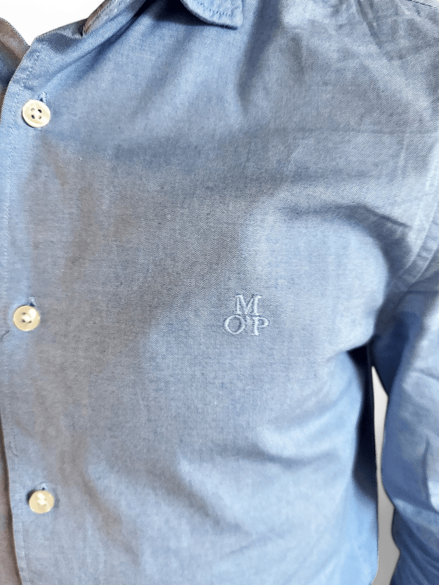 Marc O'Polo Light Blue Button-Down Shirt 2