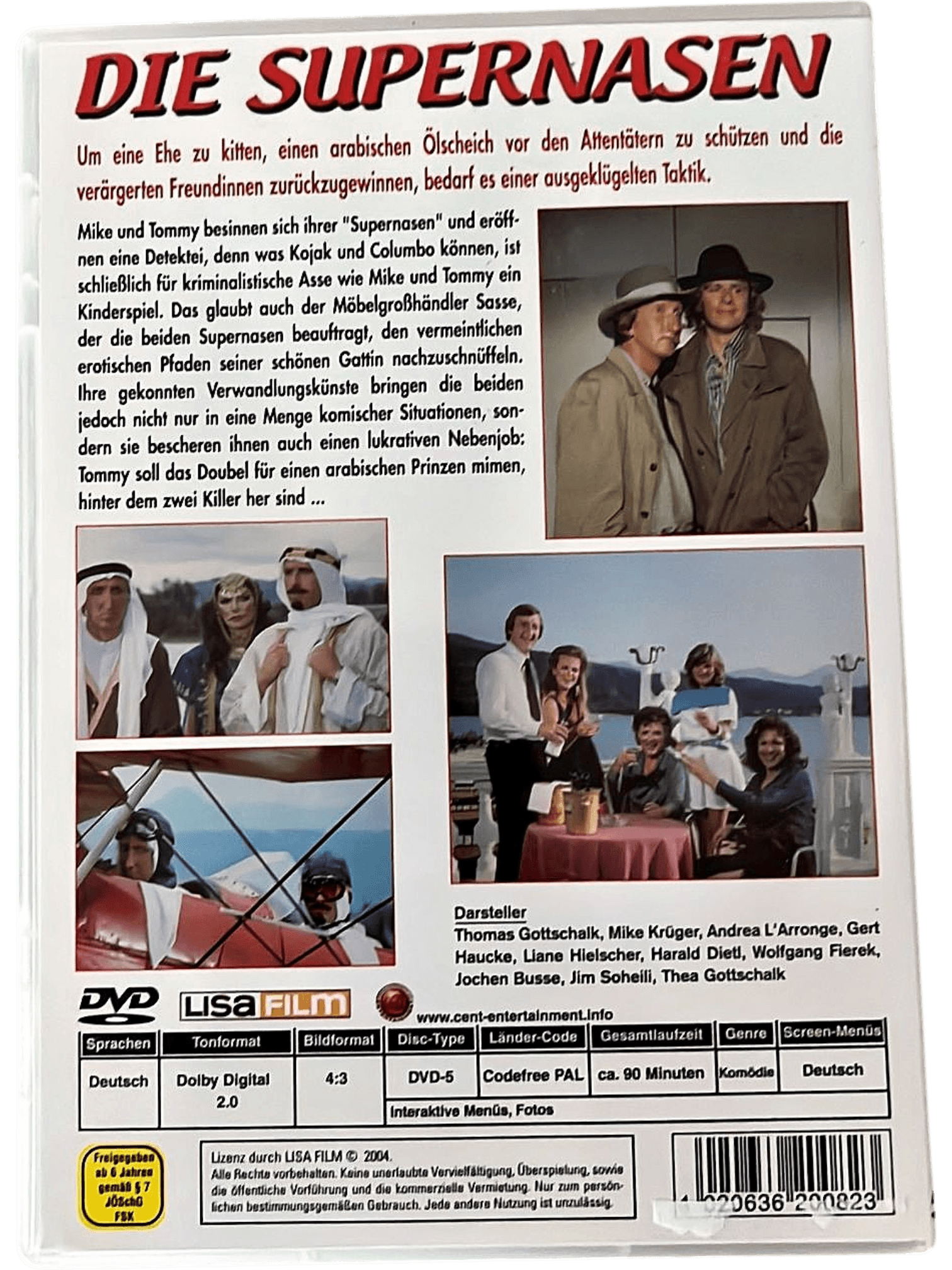 Die Supernasen - Deutsche Filmkomödie DVD mit Thomas Gottschalk & Mike Krüger 2