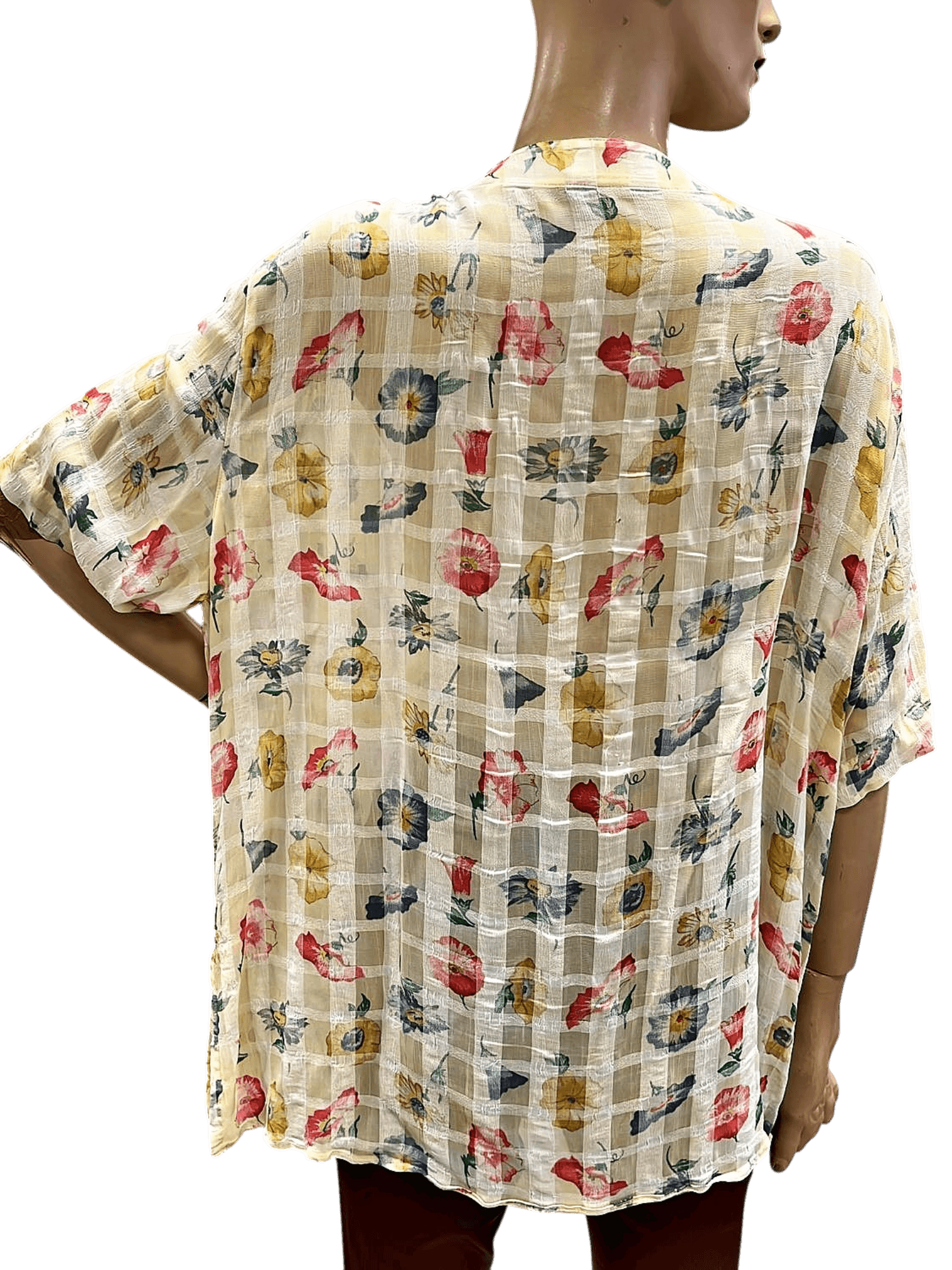 GLÄSER Damen Bluse mit Blumenmuster - Größe 48/50 2
