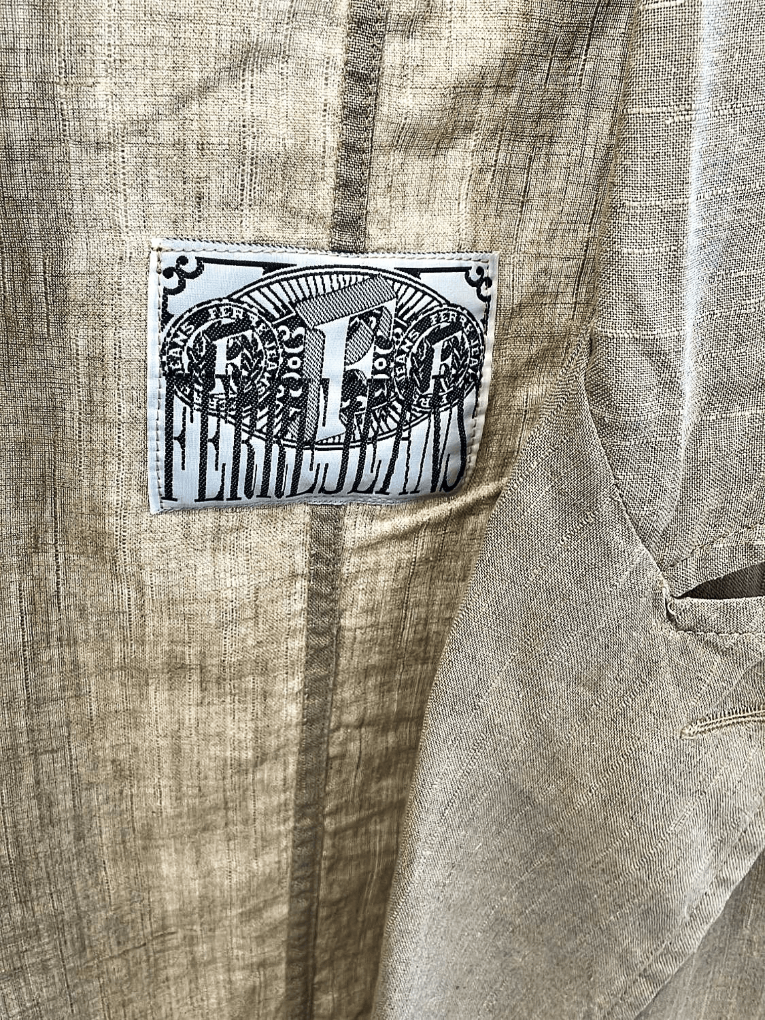 Fendi Linen Blazer - Italian Made Lightweight Jacket 3