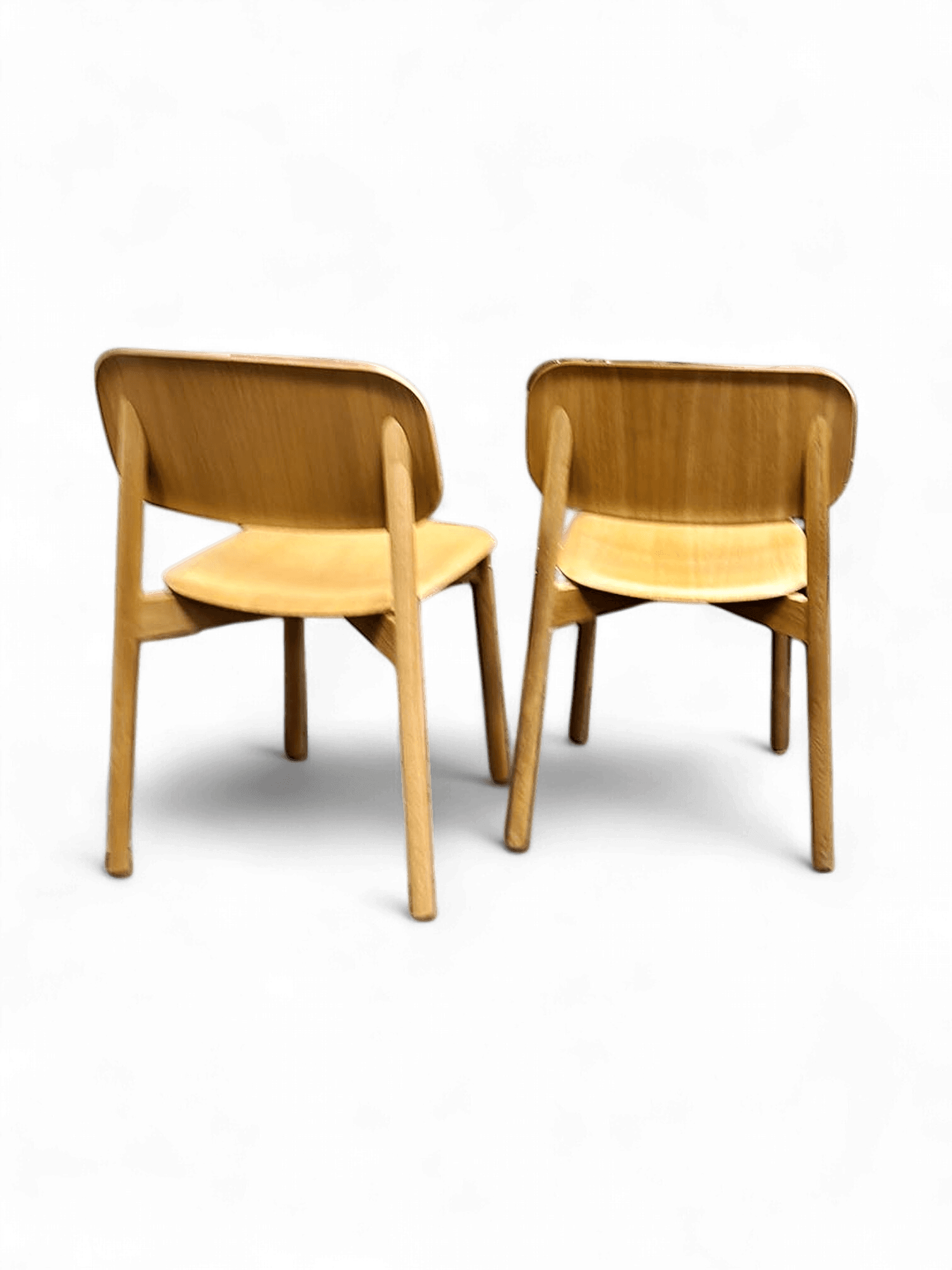 Wooden Dining Chairs - Scandinavian Style Office/Waiting Room Chairs 2