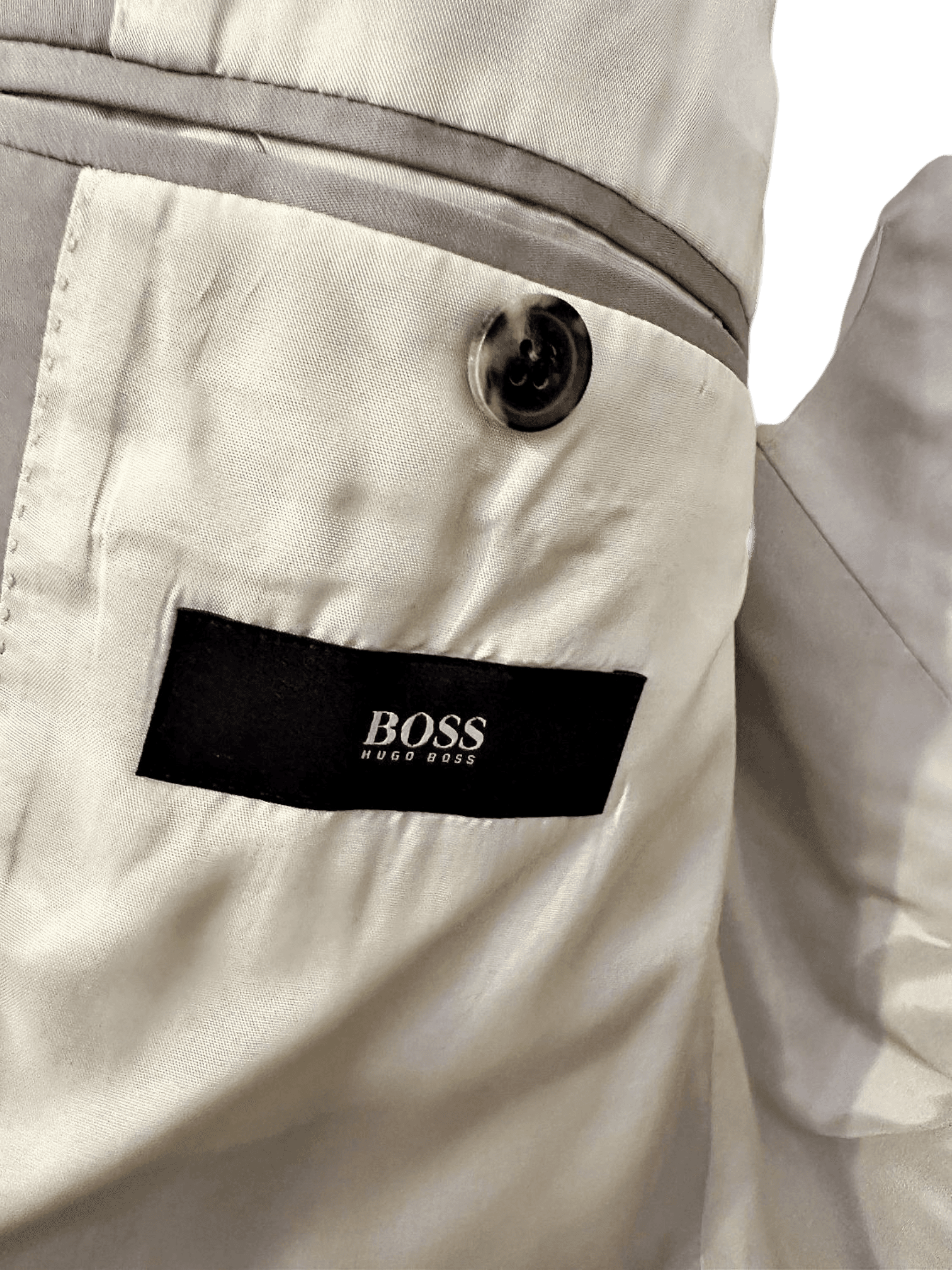 Hugo Boss Beige Suit Jacket - Size 50 EU/40R US 3