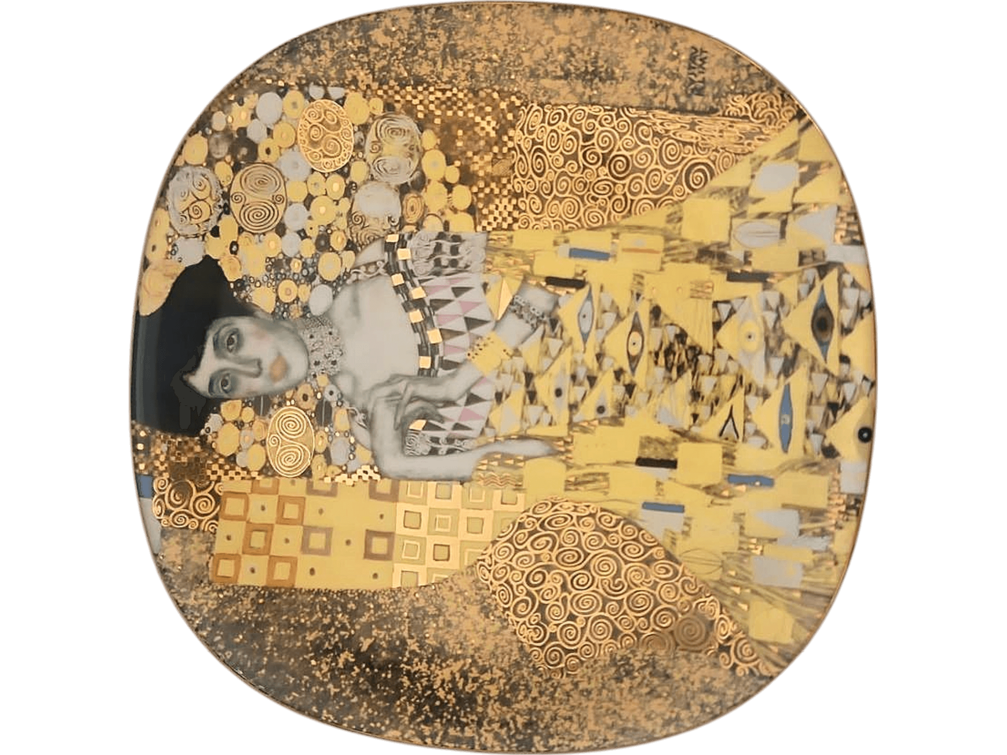 Gustav Klimt 'Portrait of Adele Bloch-Bauer' Decorative Collector Plate 1