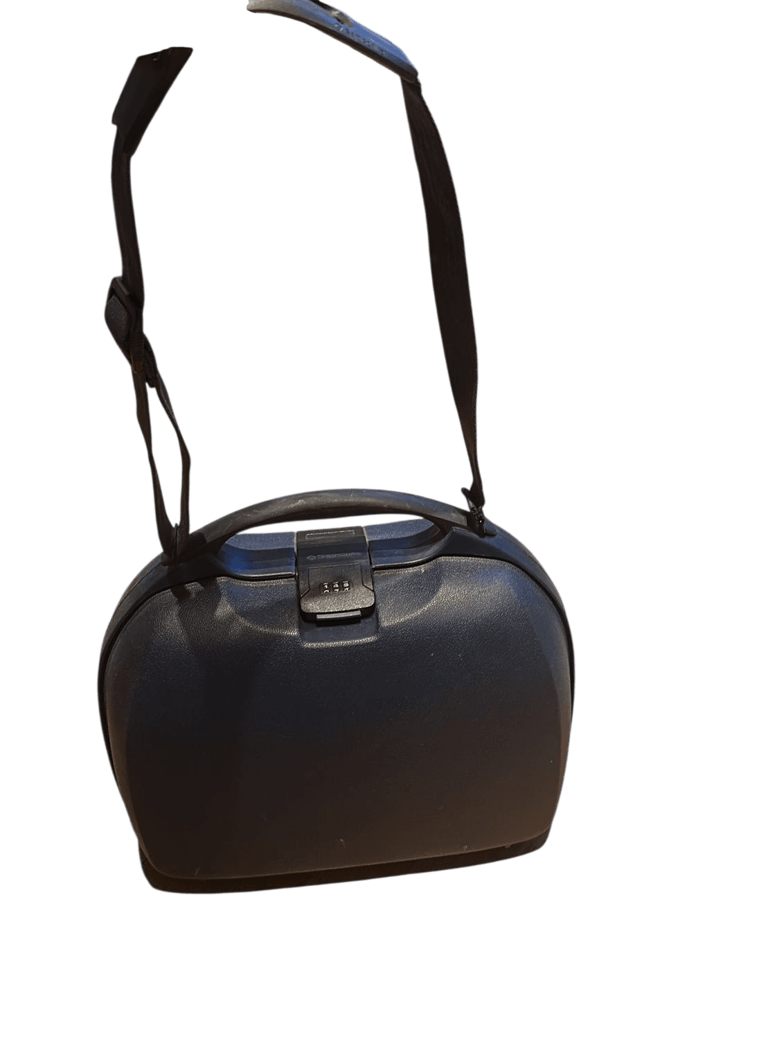 Samsonite Beauty Case - Navy Blue Hard Shell Travel Toiletry Bag 1