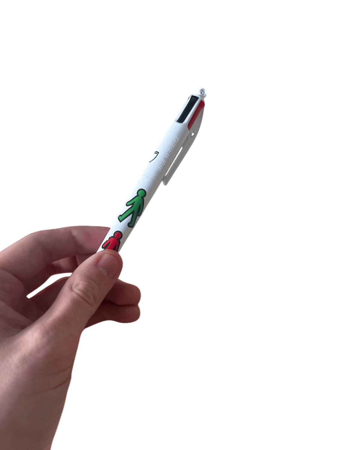 BIC 4-Color Ballpoint Pen - Red, Green, Blue & Black Ink 14