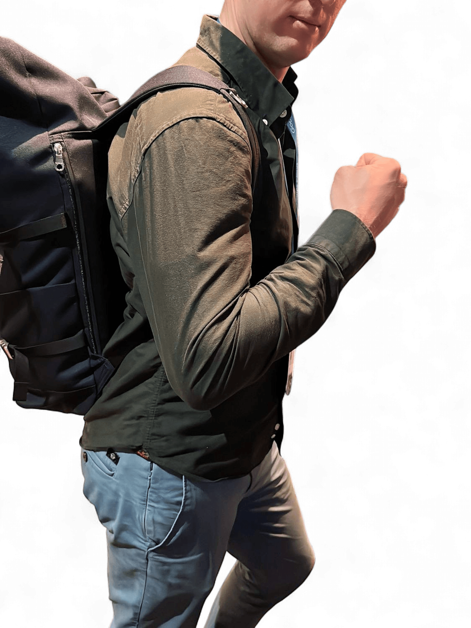 Black Backpack with Laptop Compartment - Google Cloud Conference Bag 2