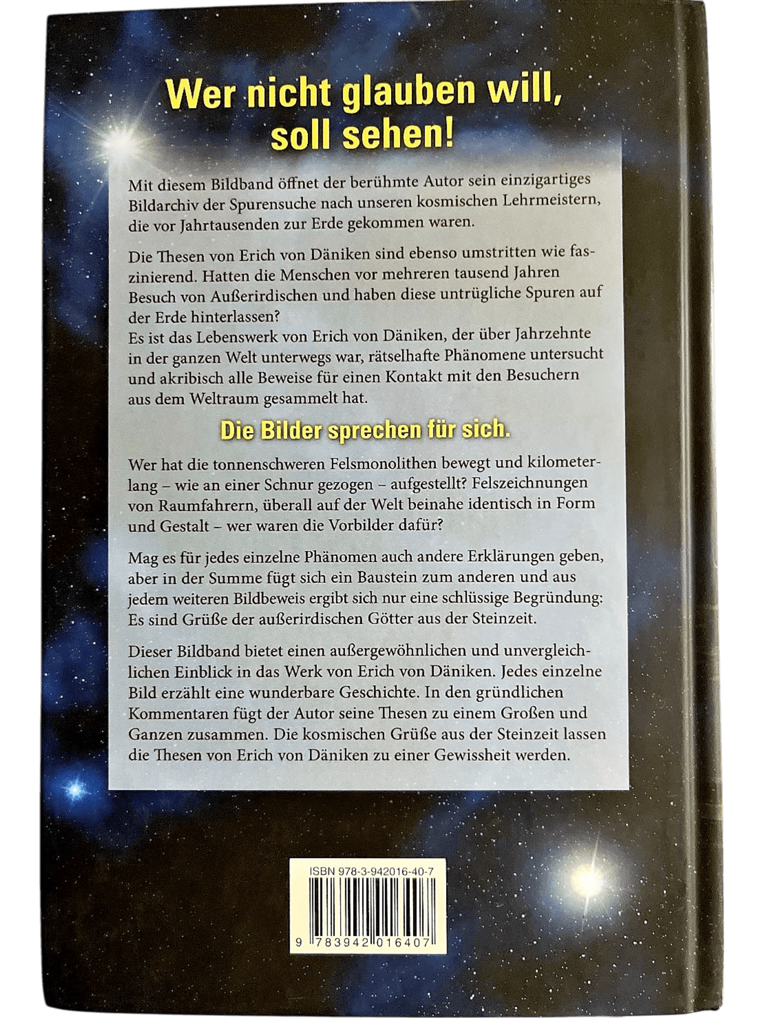 Erich von Däniken: Grüße aus der Steinzeit - Hardcover Buch 2