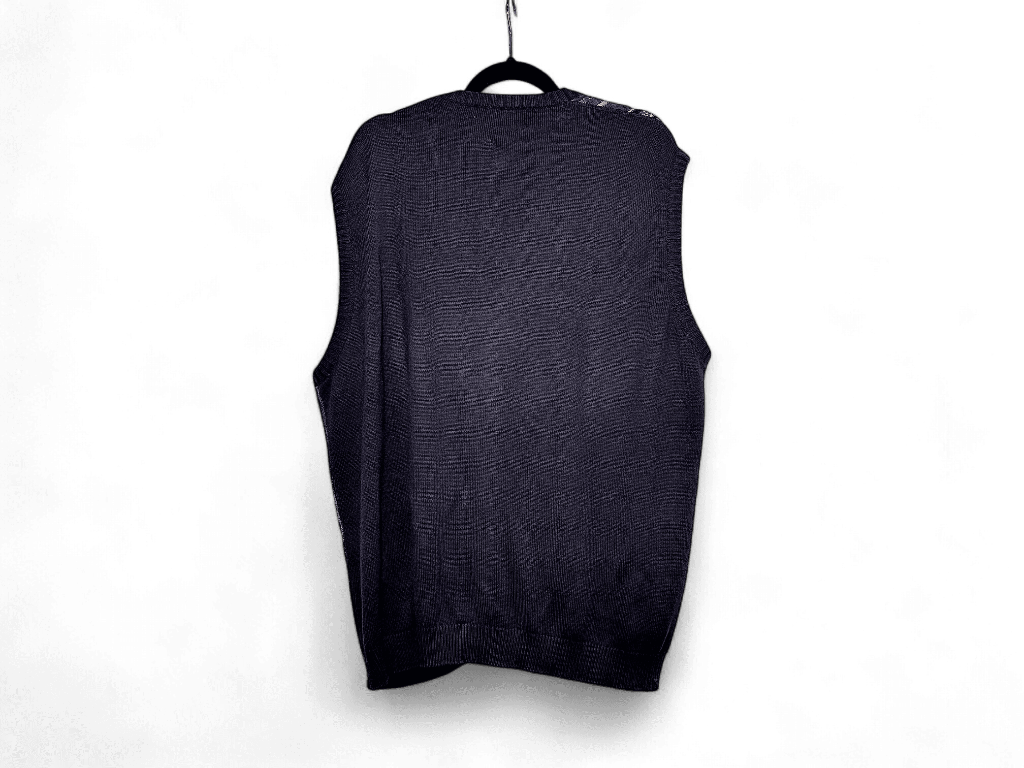 Vintage Wool Blend Sleeveless Sweater Vest 2