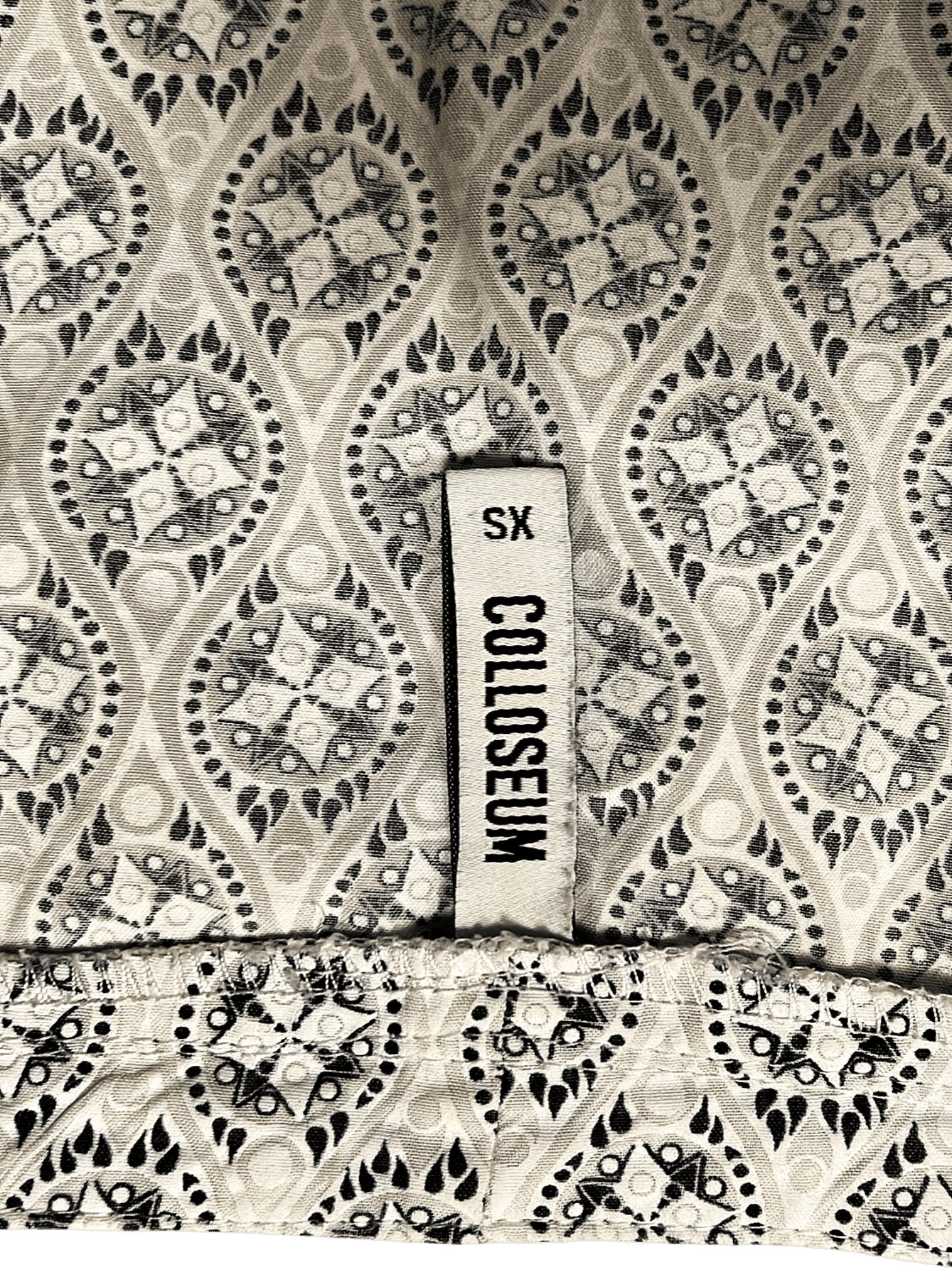 Colloseum gemusterte Bluse - XS 3