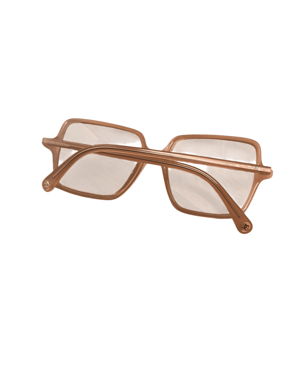 Chanel Pink Square Eyeglasses Frames - Designer Optical Glasses 2