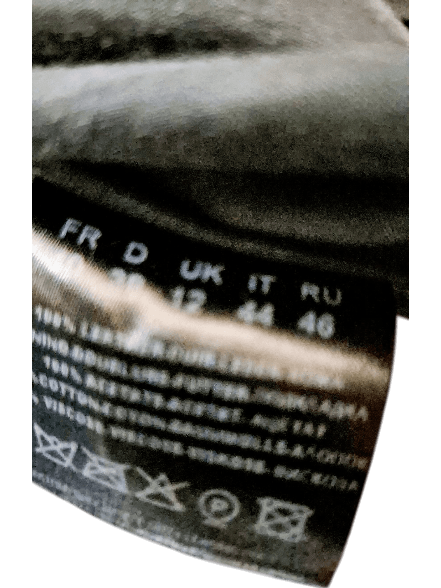 Grey Leather Jacket from Mardy Vintage - Stylish Zip-Up Design 3