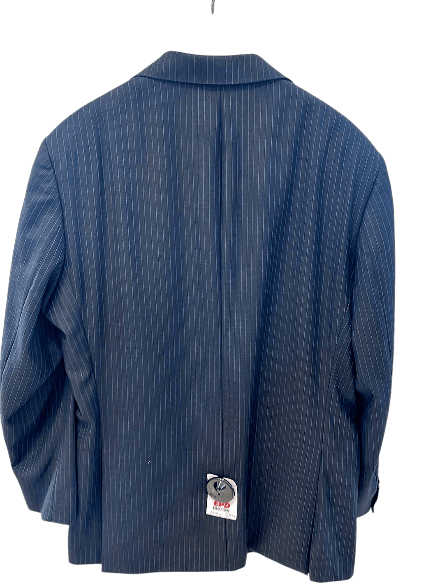 Boggi Milano & Lessona Grey Pinstripe Wool Suit - Made in Italy 2