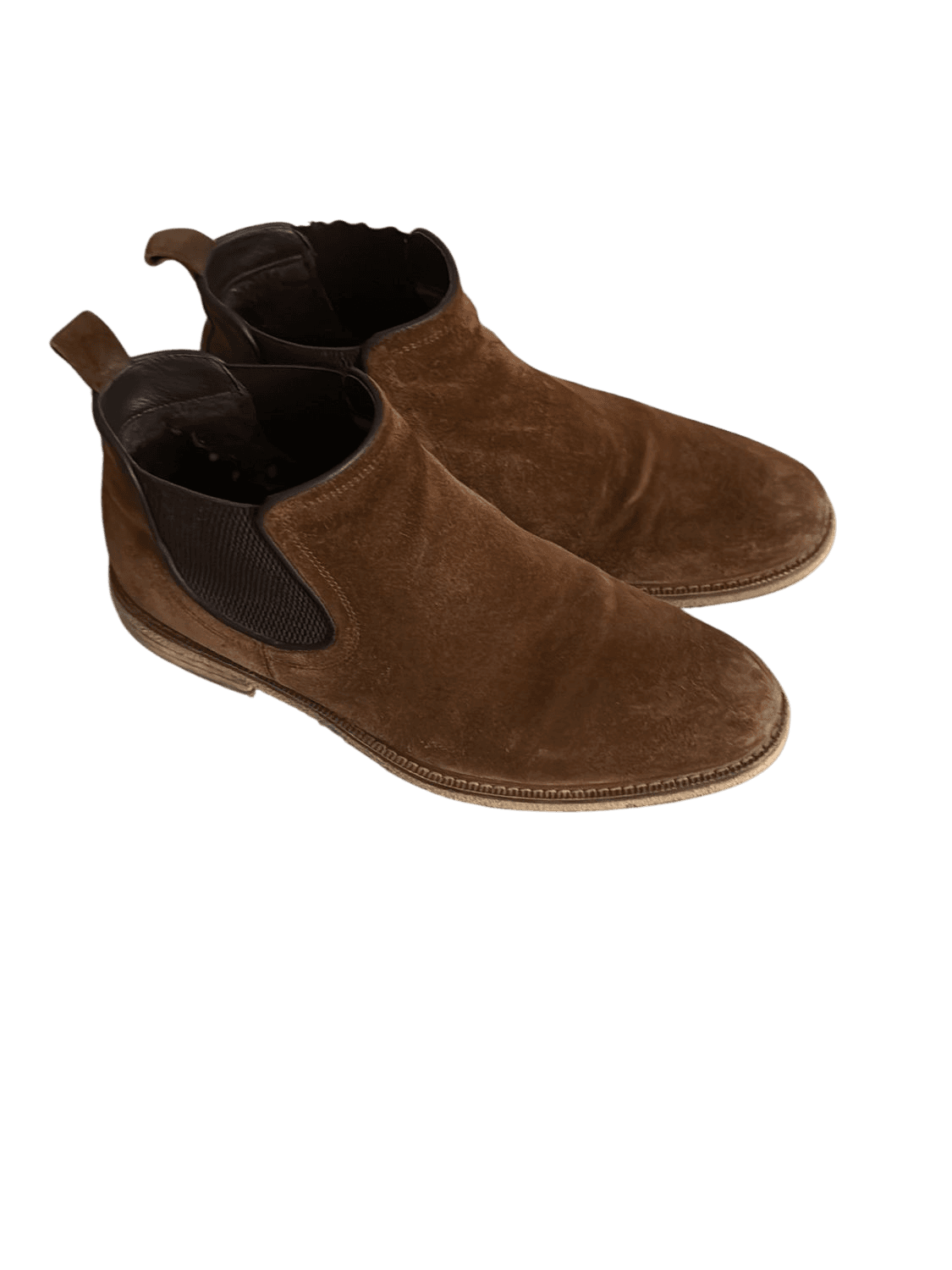 Burton Menswear Brown Suede Chelsea Boots 2