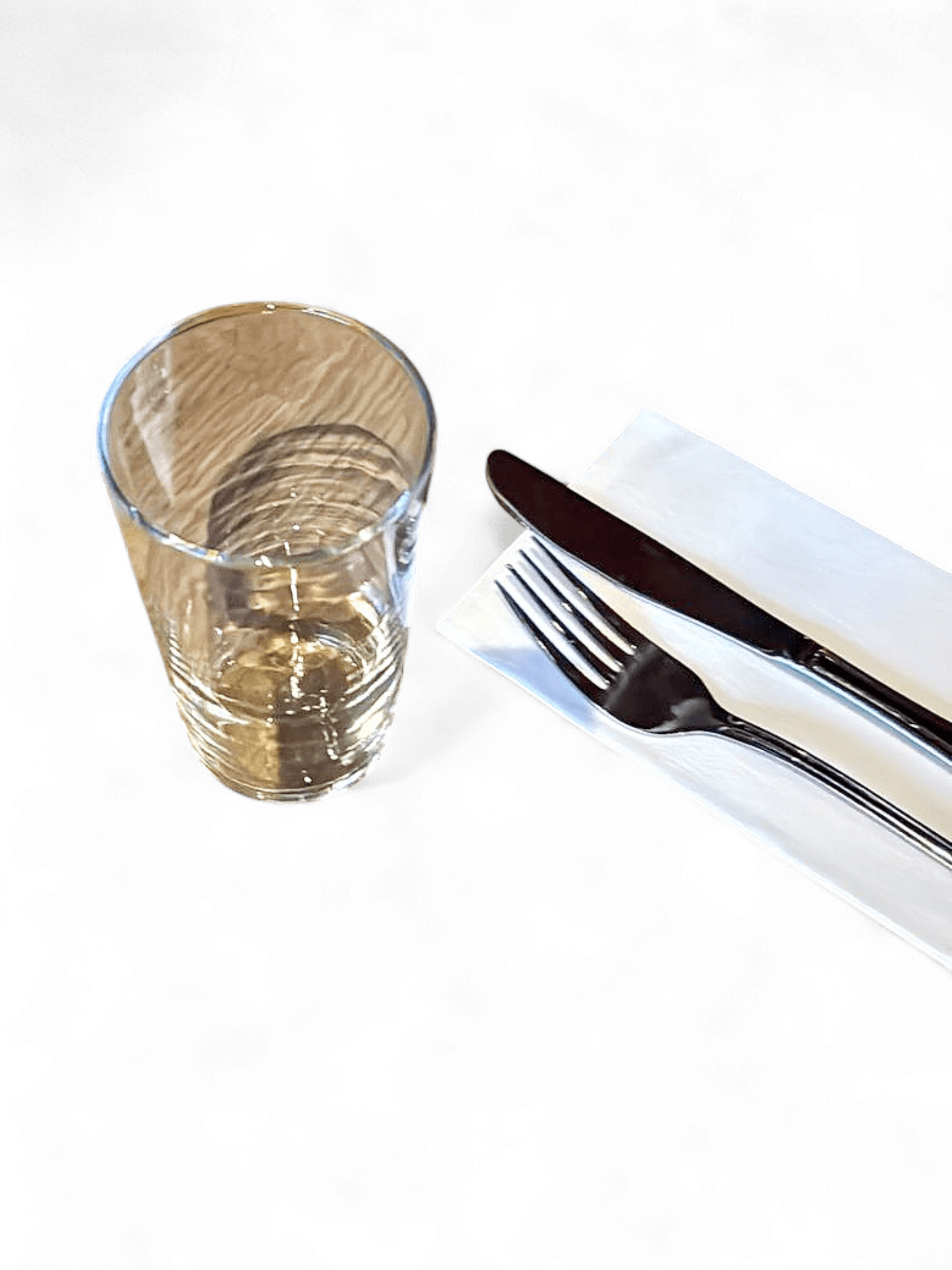 Clear Glass Tumbler - Simple Drinking Glass 4